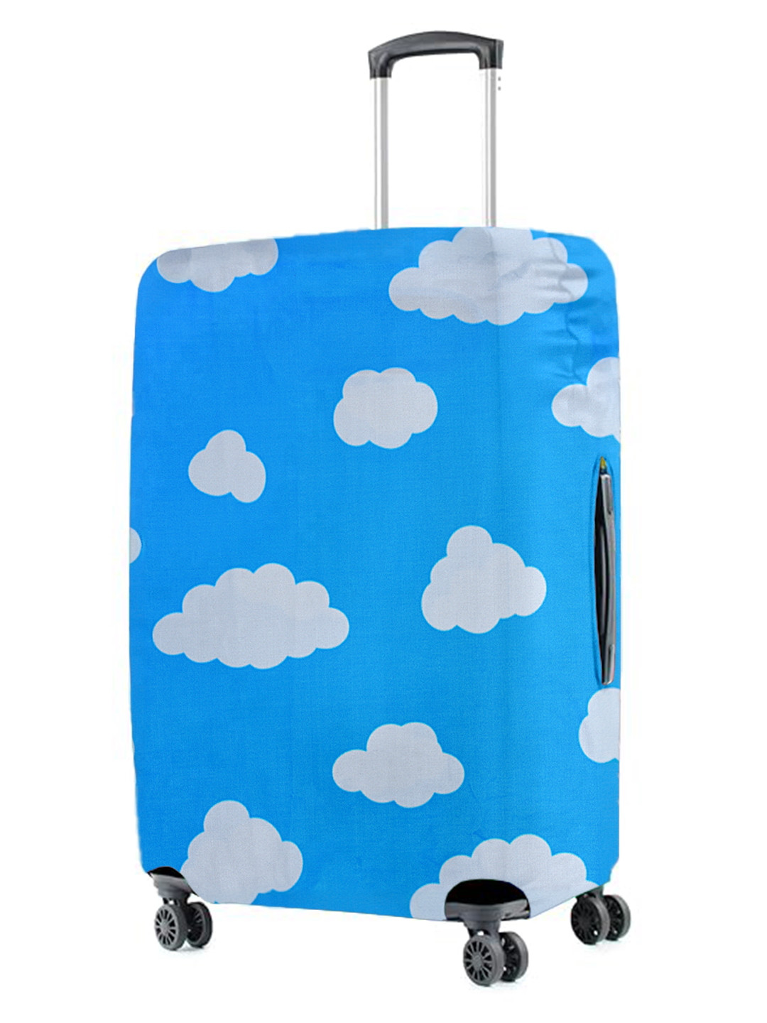 Cortina Blue Printed Protective Small Trolley Bag Cover
