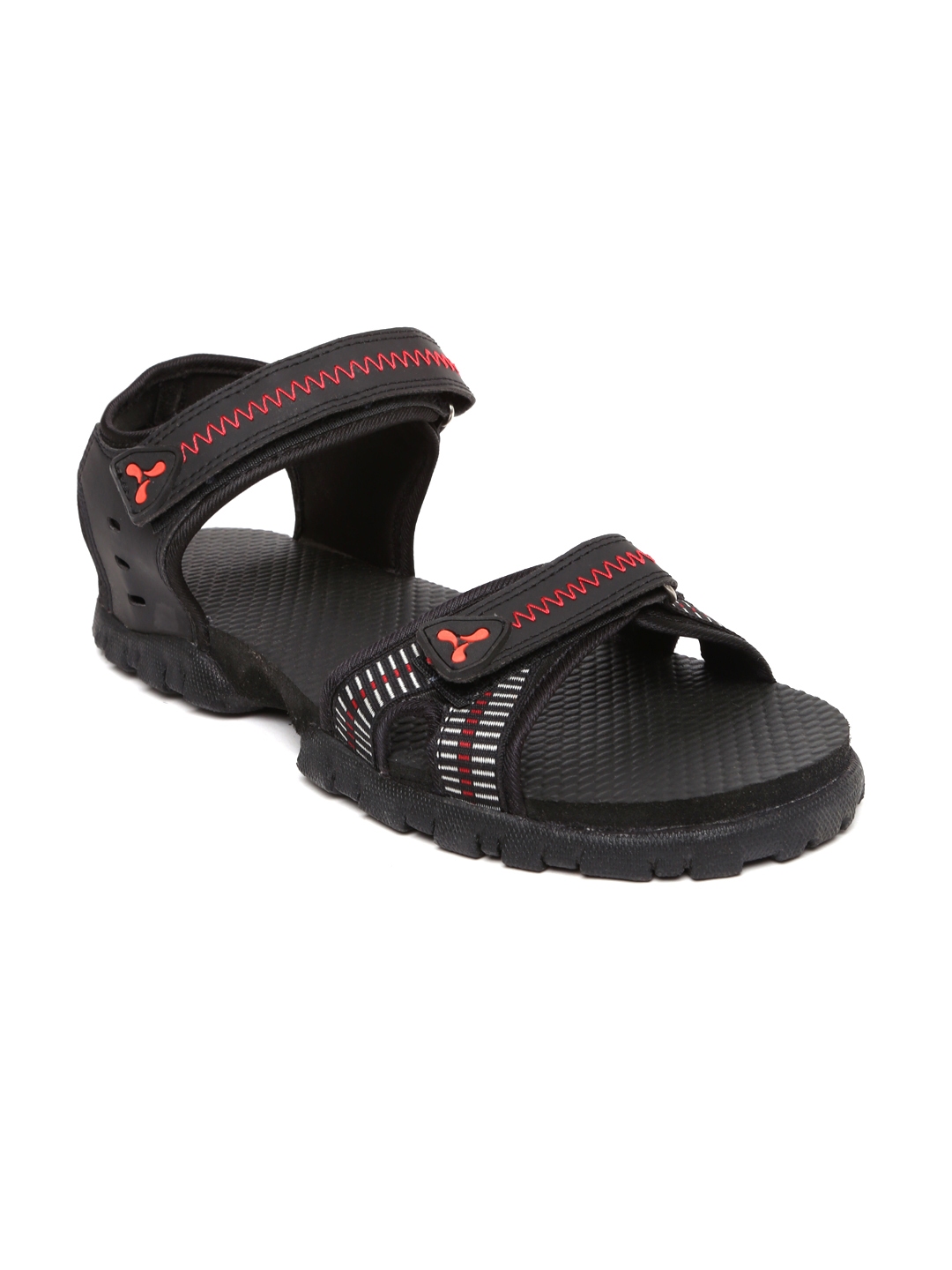 Buy Spinn Men Black Sports Sandals Sports Sandals for Men