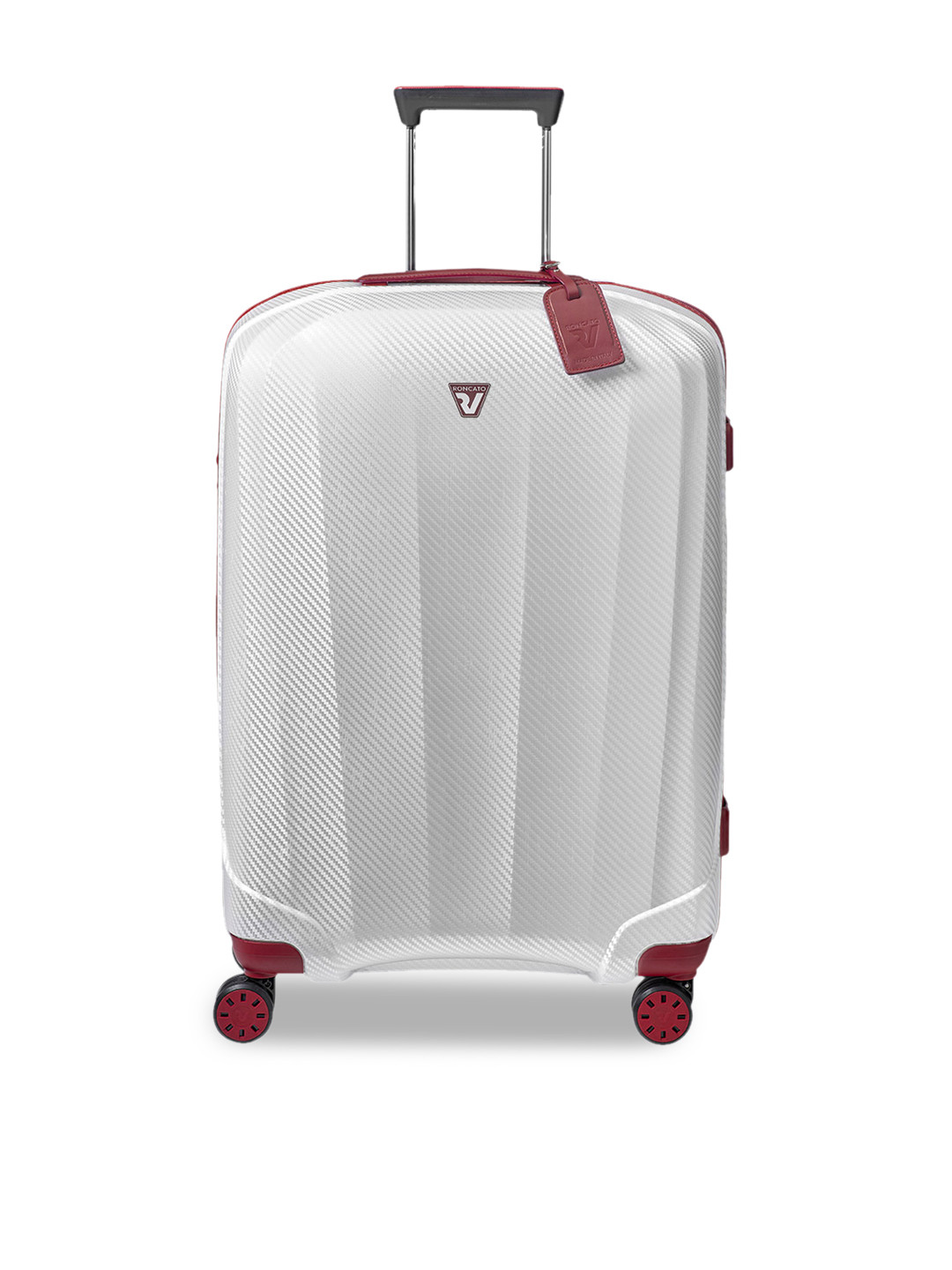 RONCATO WE ARE GLAM Range Rosso & Bianco Color Hard Large Luggage
