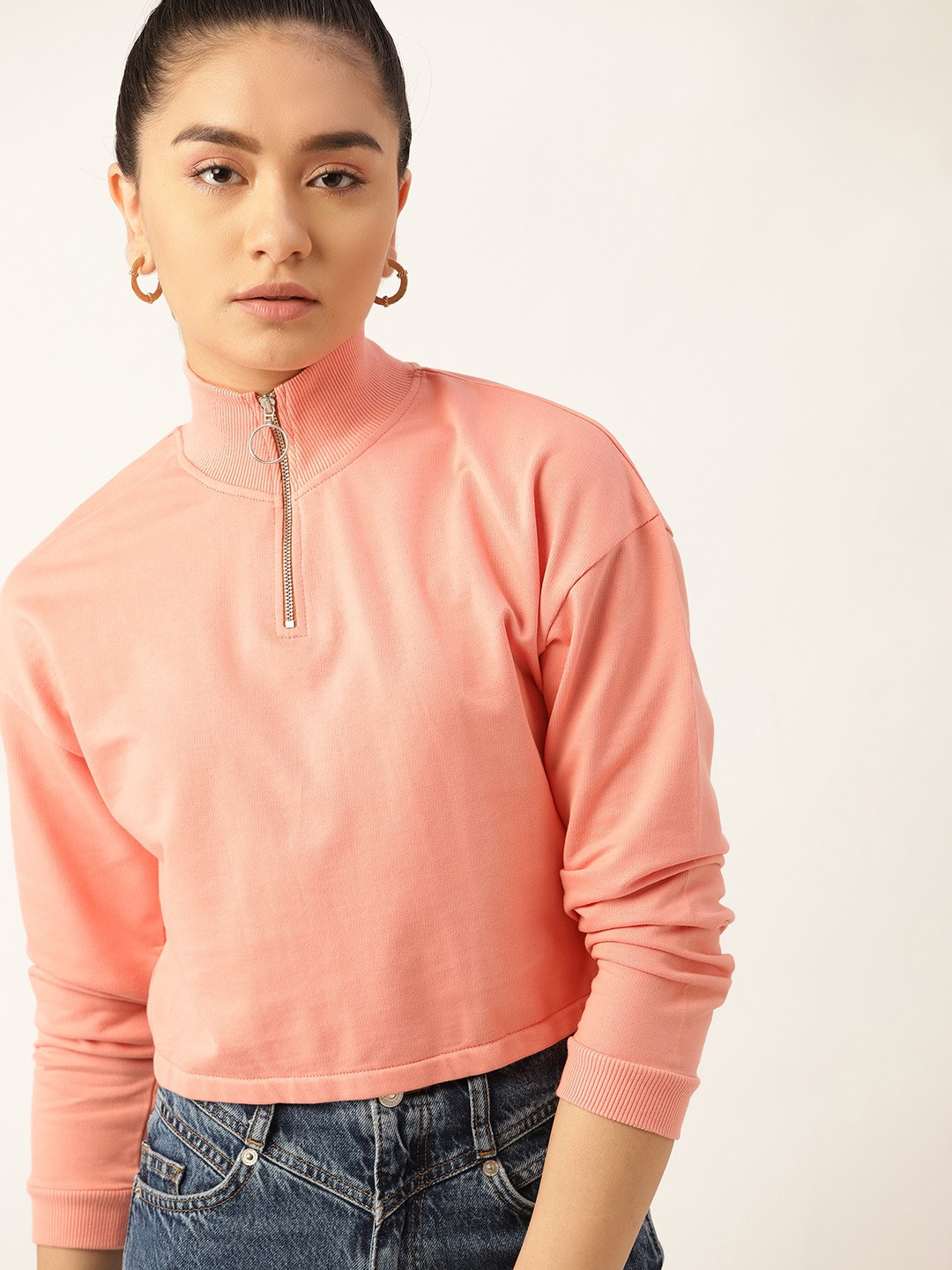 DressBerry Women Pink Sweatshirt