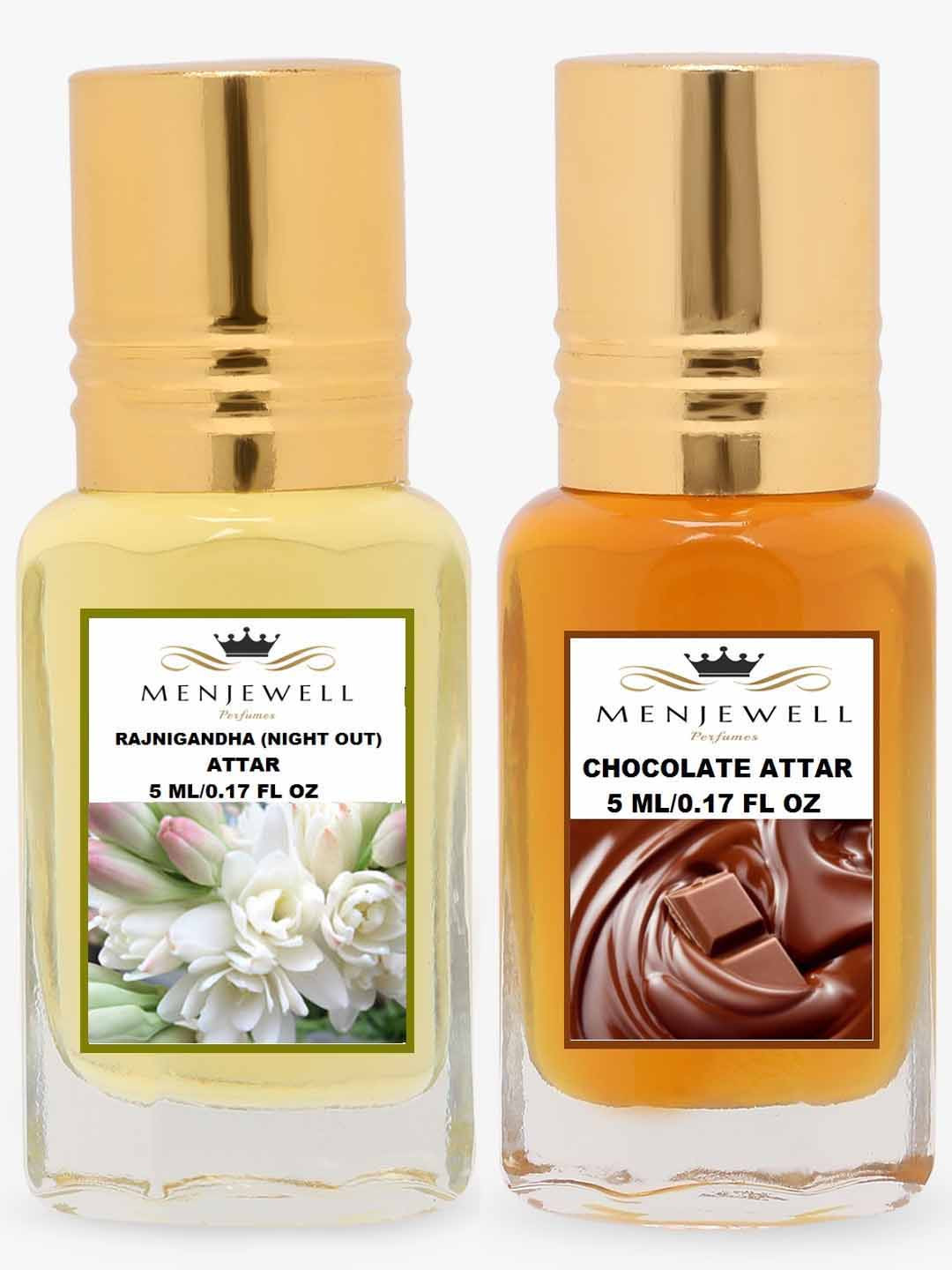 Menjewell Rajnigandha Nightout Chocolate Attar 100gms