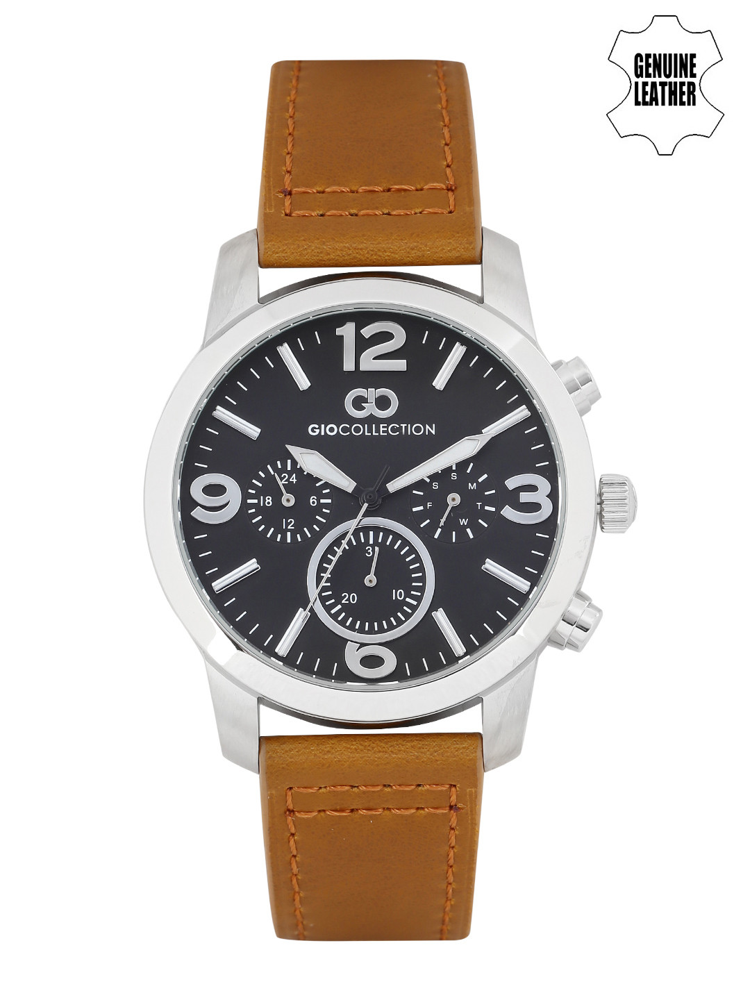 GIO COLLECTION Men Black Dial Watch G1009-02