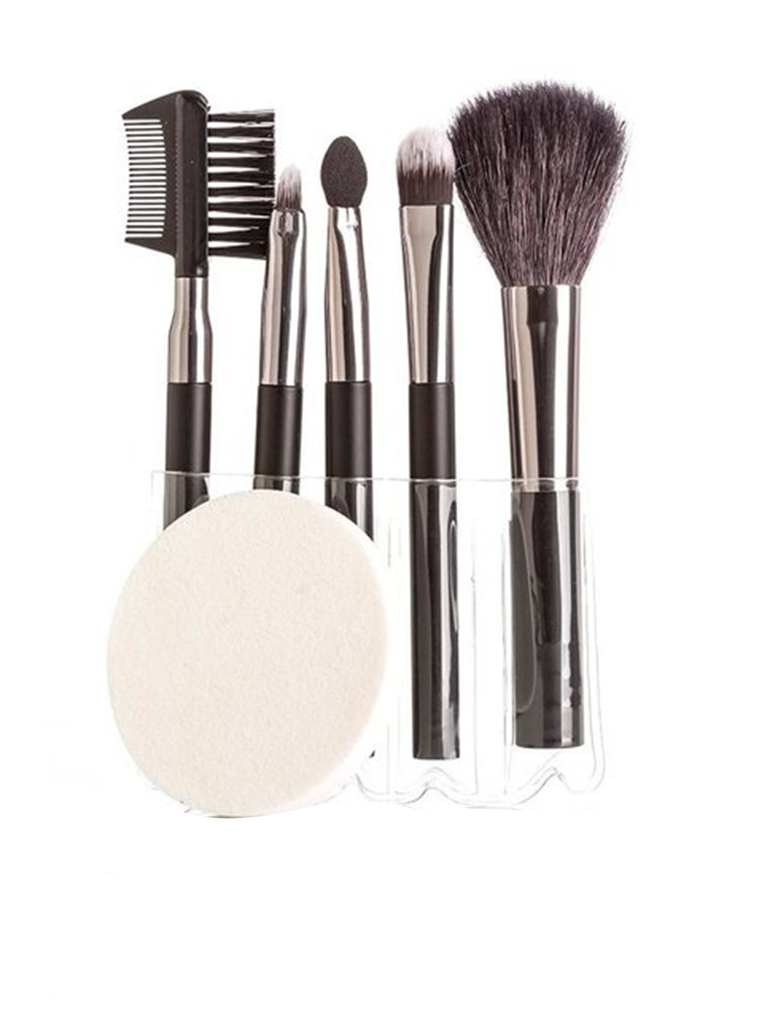 Basicare Black Make Up Brushes Makeup Kit