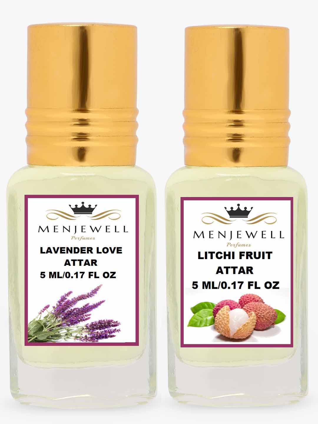 MENJEWELL Lavender Love Litchi Fruit Attar 10ML