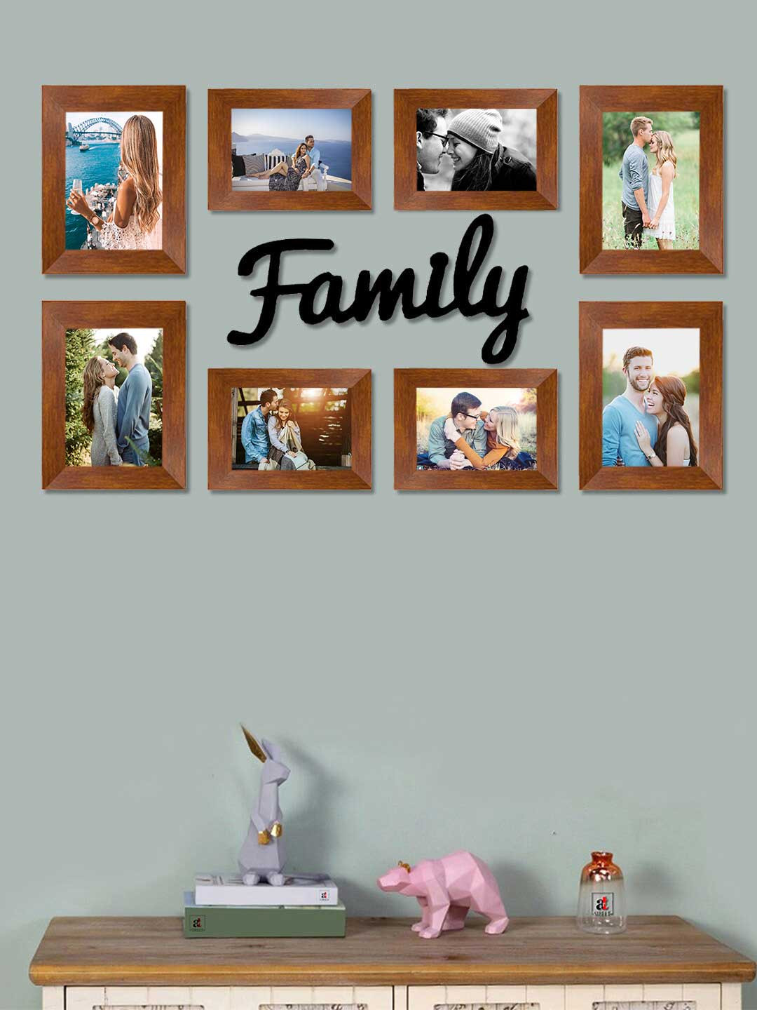 Art Street Set of 8 MDF Wall Photo Frames