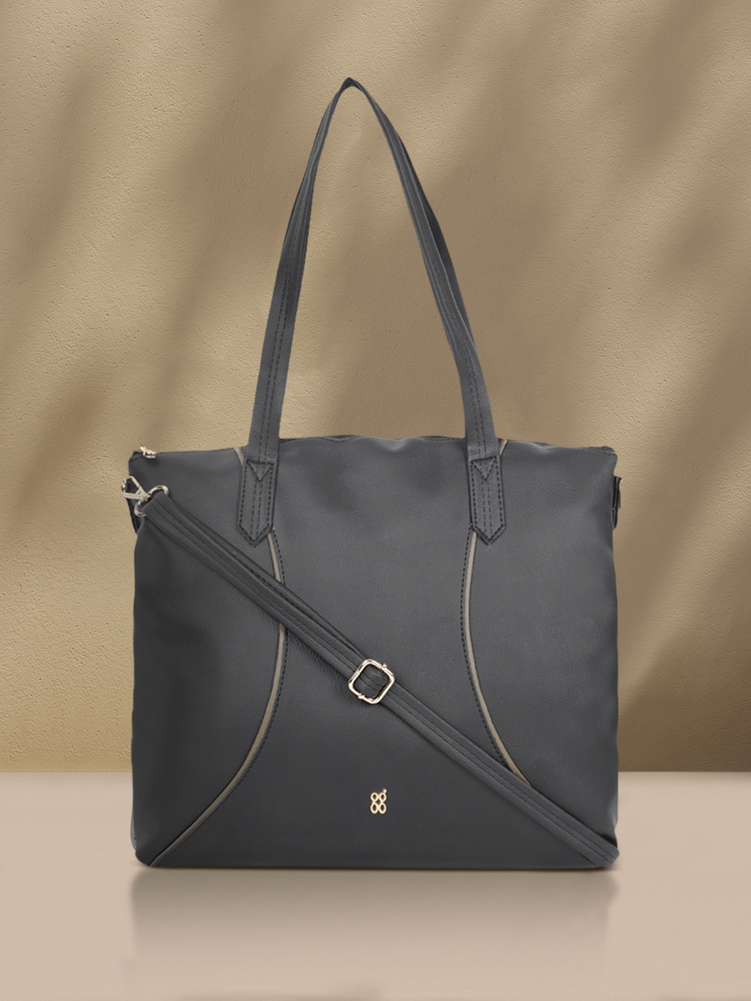 Buy Baggit Black Oversized Shopper Tote Bag Handbags for Women 14619154 Myntra