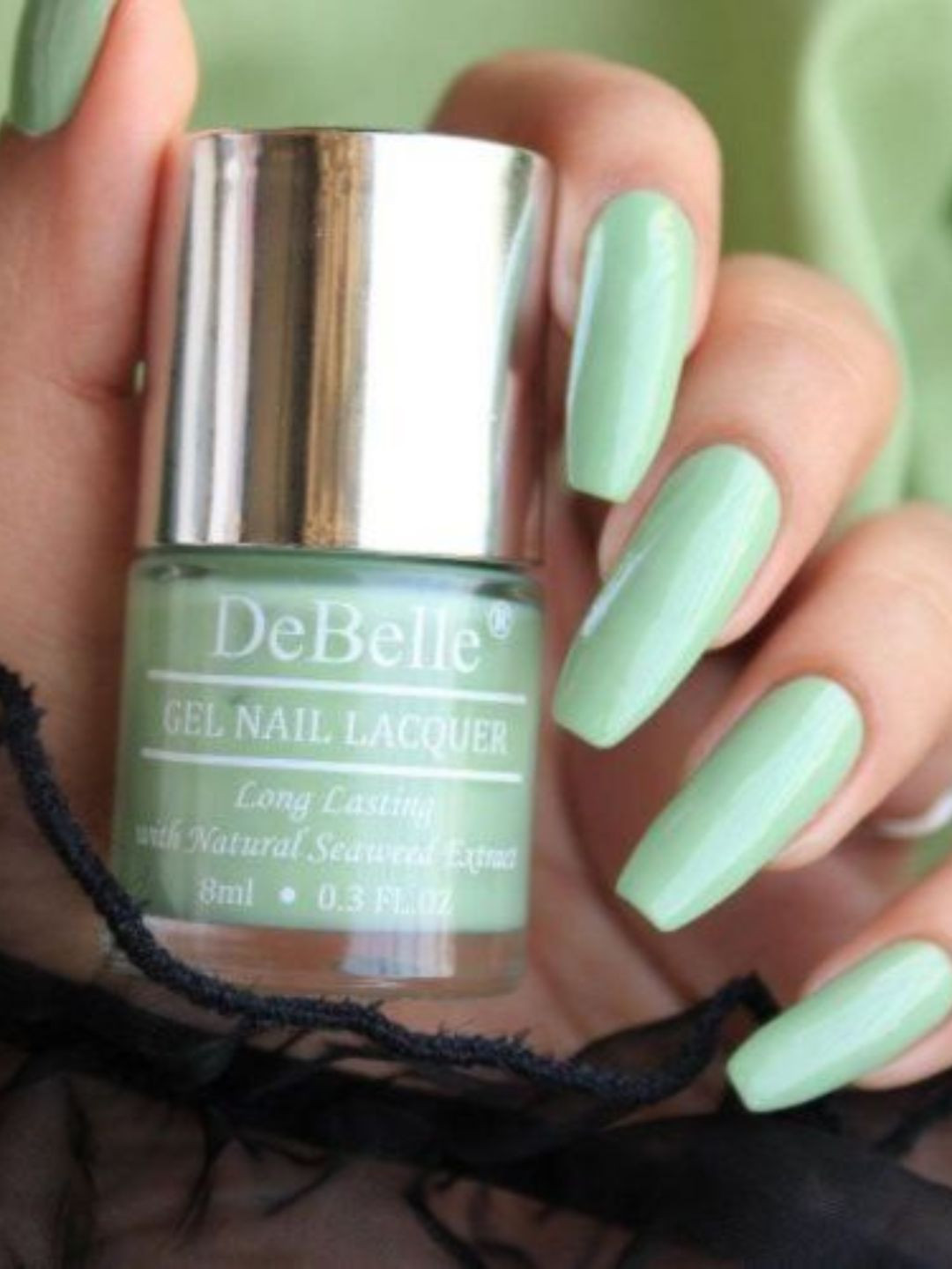 DeBelle Gel Nail Lacquer - Fleur Pistachio 8 ml