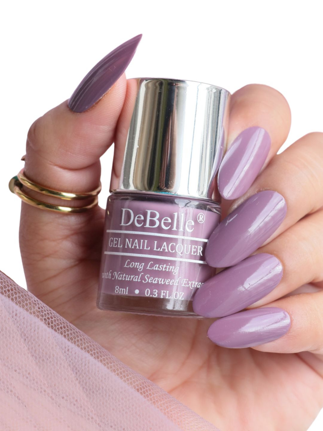 DeBelle Gel Nail Lacquer - Mauve Orchid 8 ml