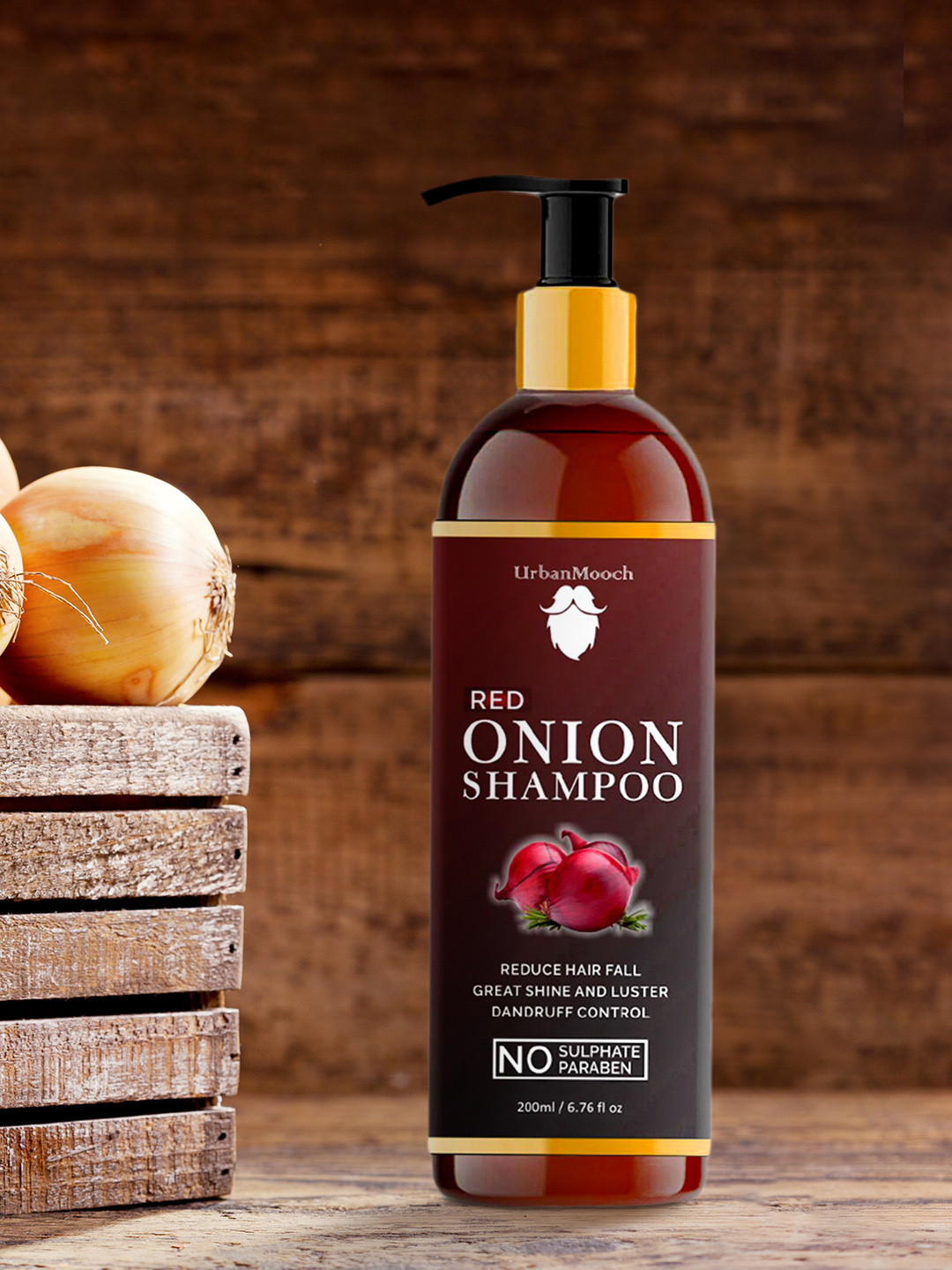 UrbanMooch Onion Hairfall Control Shampoo - 200ml