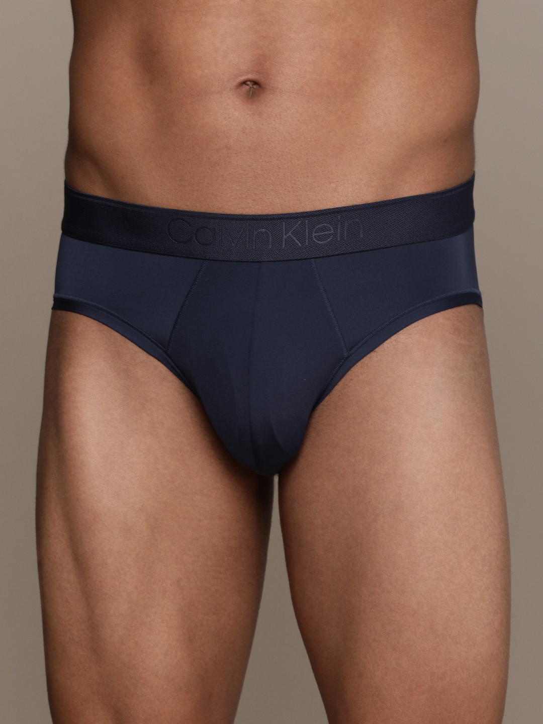Calvin Klein Underwear Men Navy Blue Basic Briefs NB29068SB