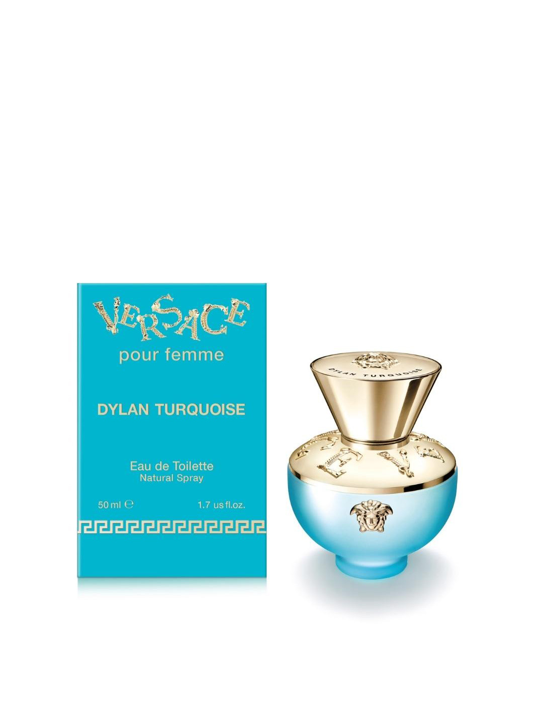 Versace Dylan Turquoise Natural Spray Eau De Toilette 50 ml