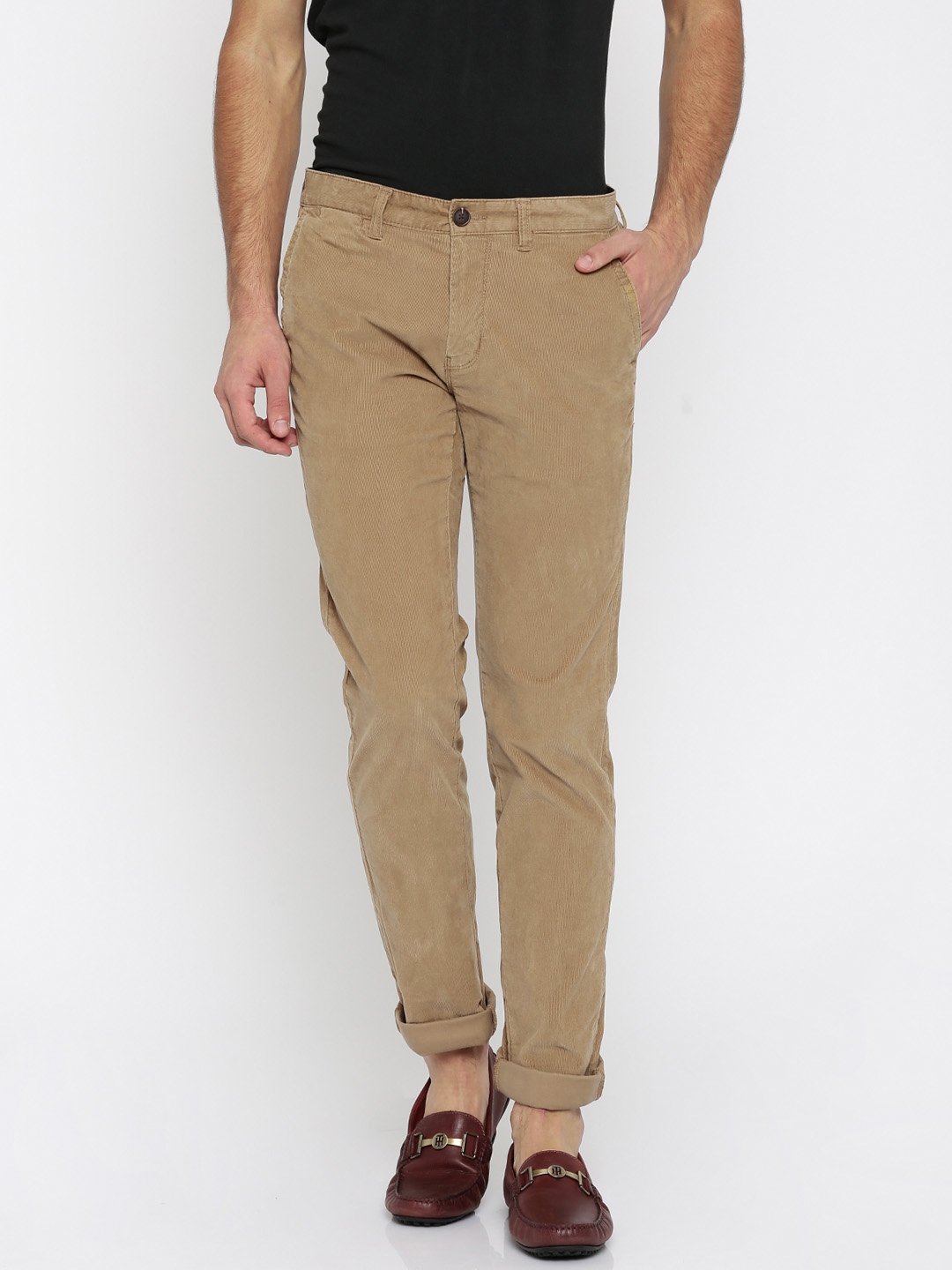 Indian Terrain Green Trousers  Buy Indian Terrain Green Trousers online in  India