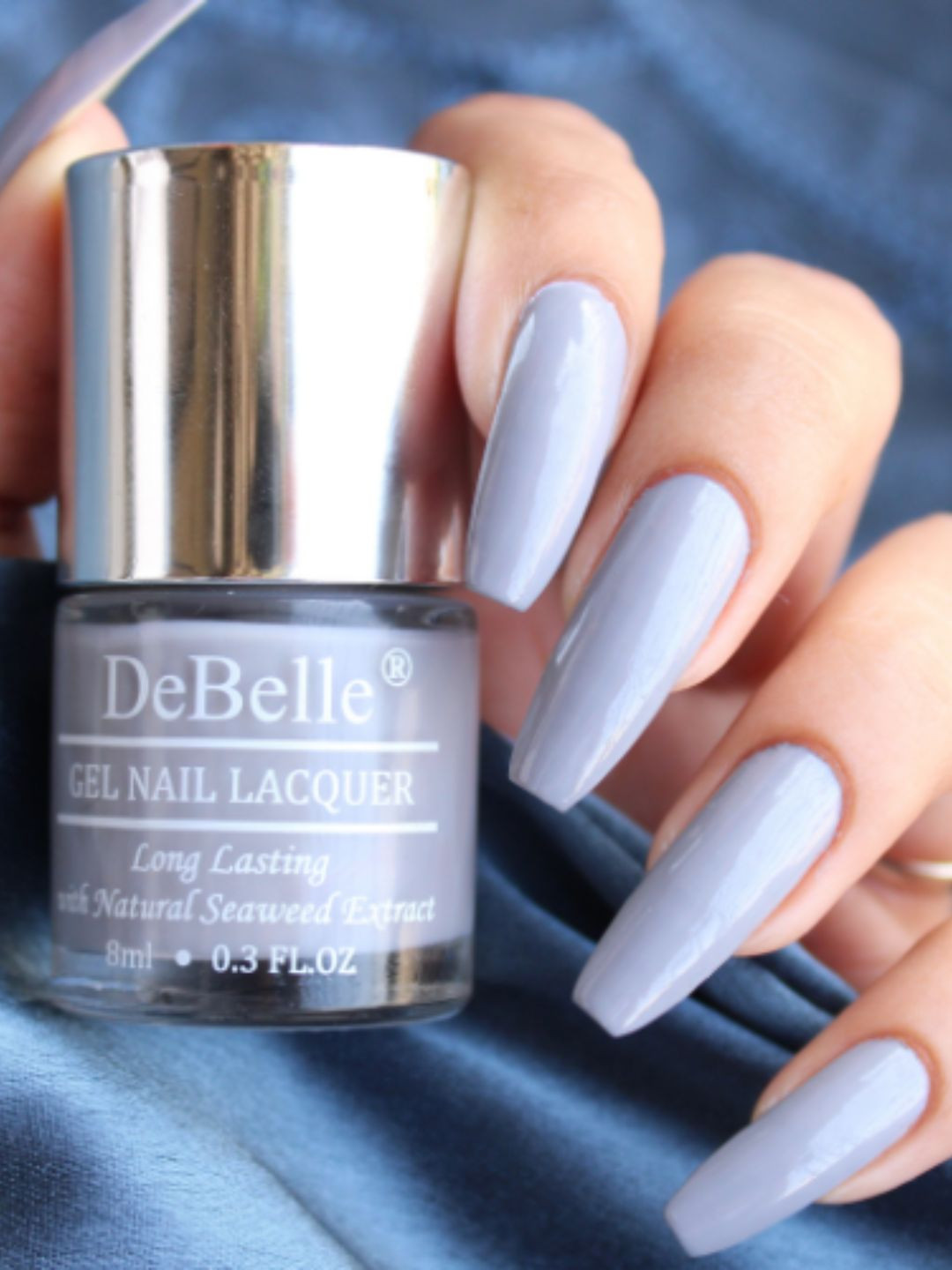 DeBelle Women Grey Nail Polish- Sombre Grey 8 ml