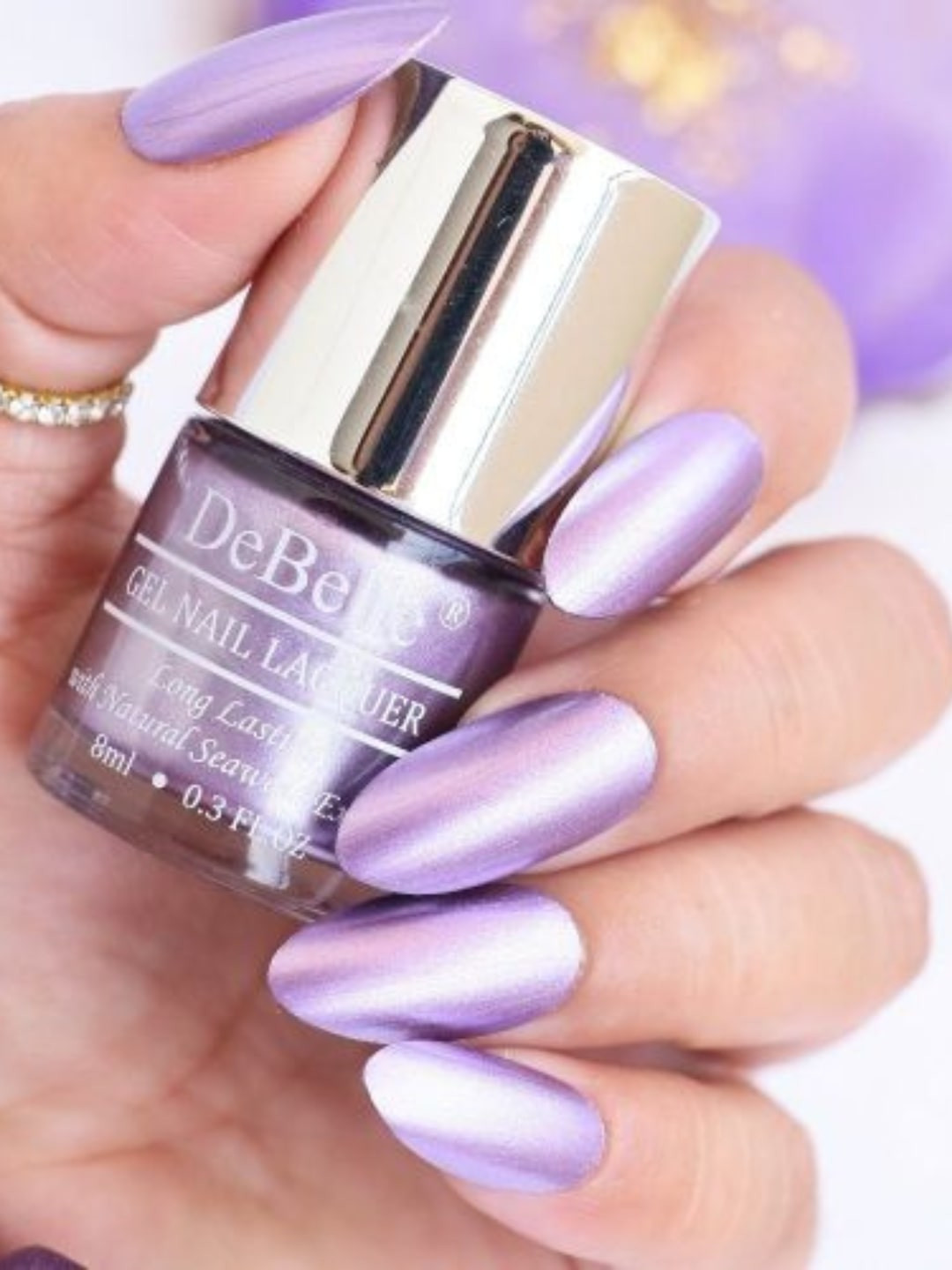 DeBelle Gel Nail Lacquer - Chrome Wine 8 ml