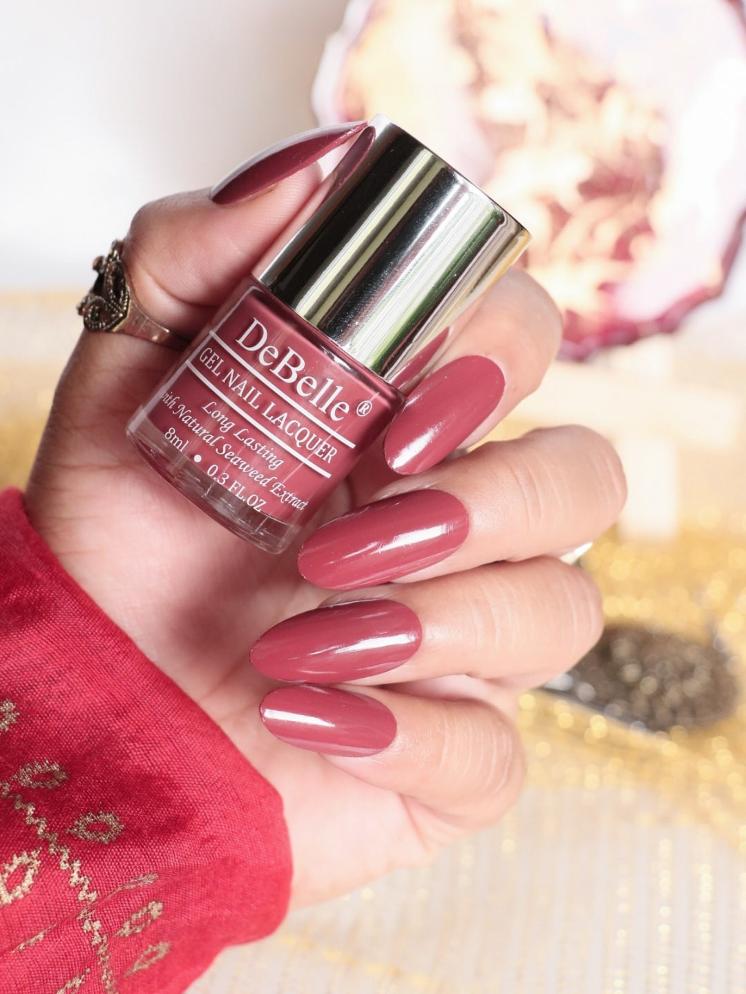 DeBelle Gel Nail Lacquer - Scarlet Ruby 8 ml
