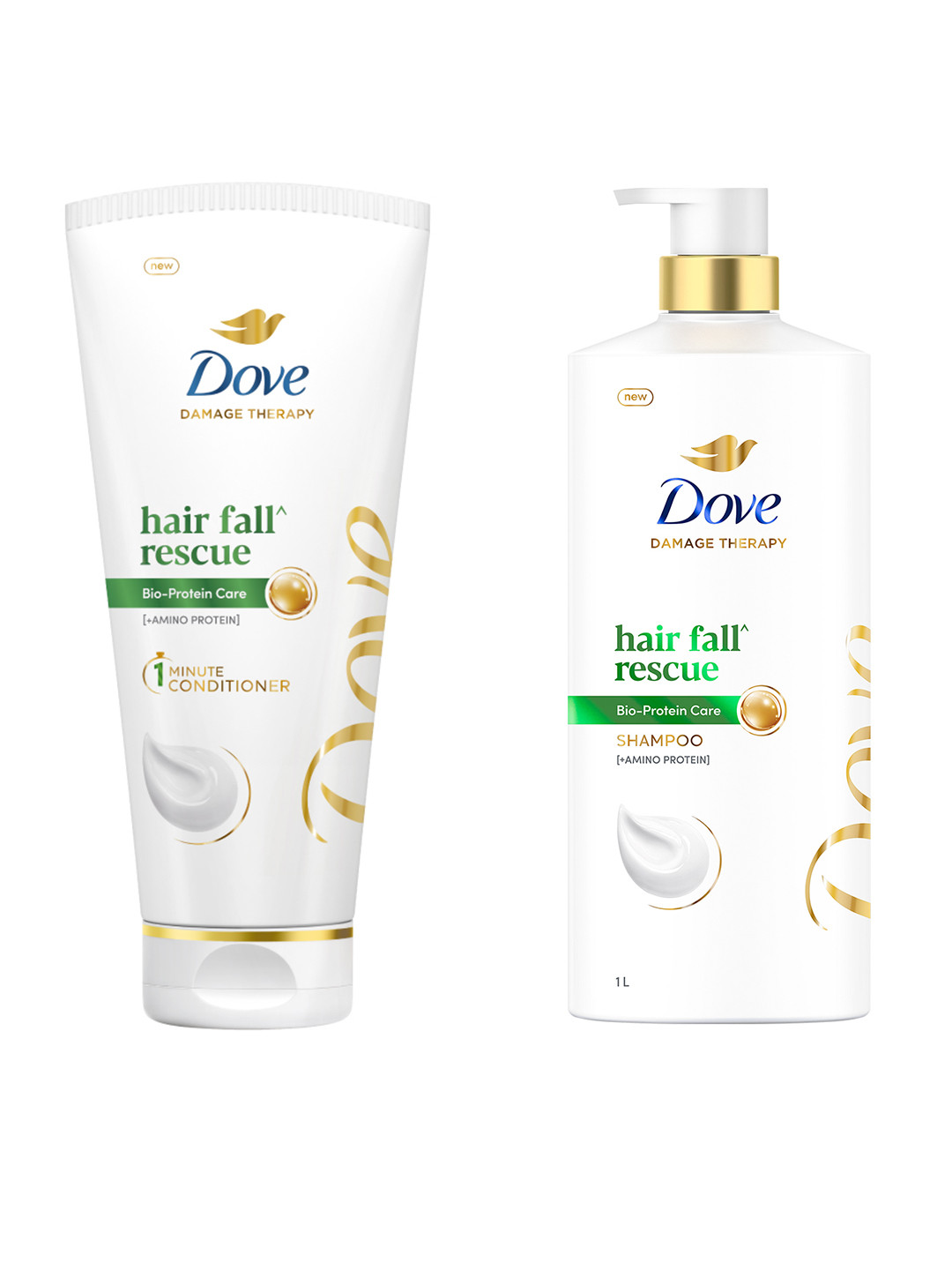 Dove Women Set of Hair Fall Rescue Shampoo & Conditioner