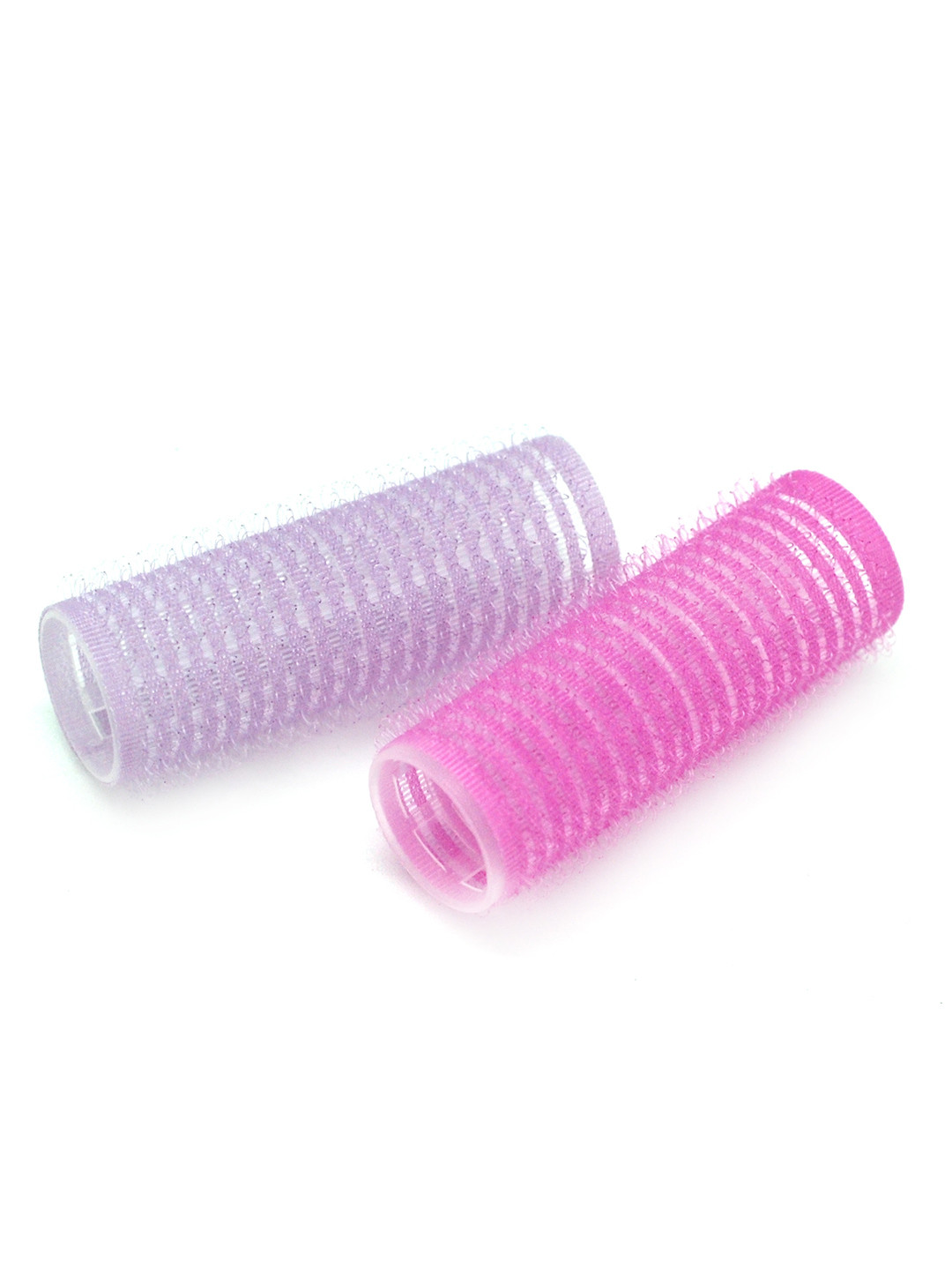 basicare Women Pink & Purple Pack of 3 Hair Accessory Set of Self holding Rollers