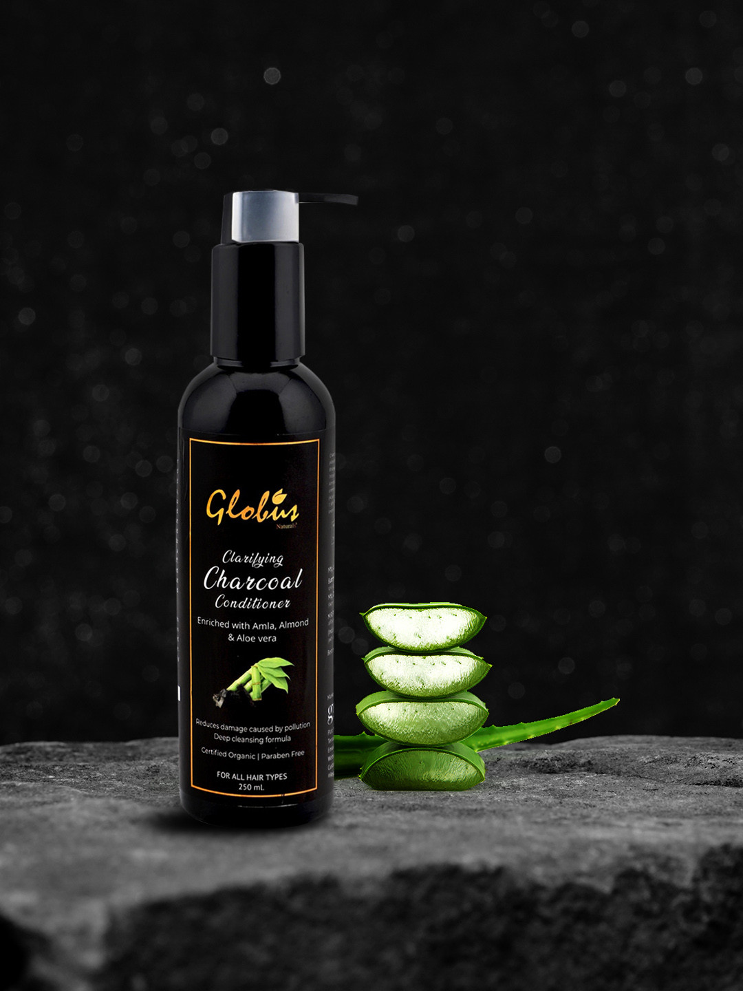 Globus Naturals Clarifying Charcoal Conditioner 250 ml