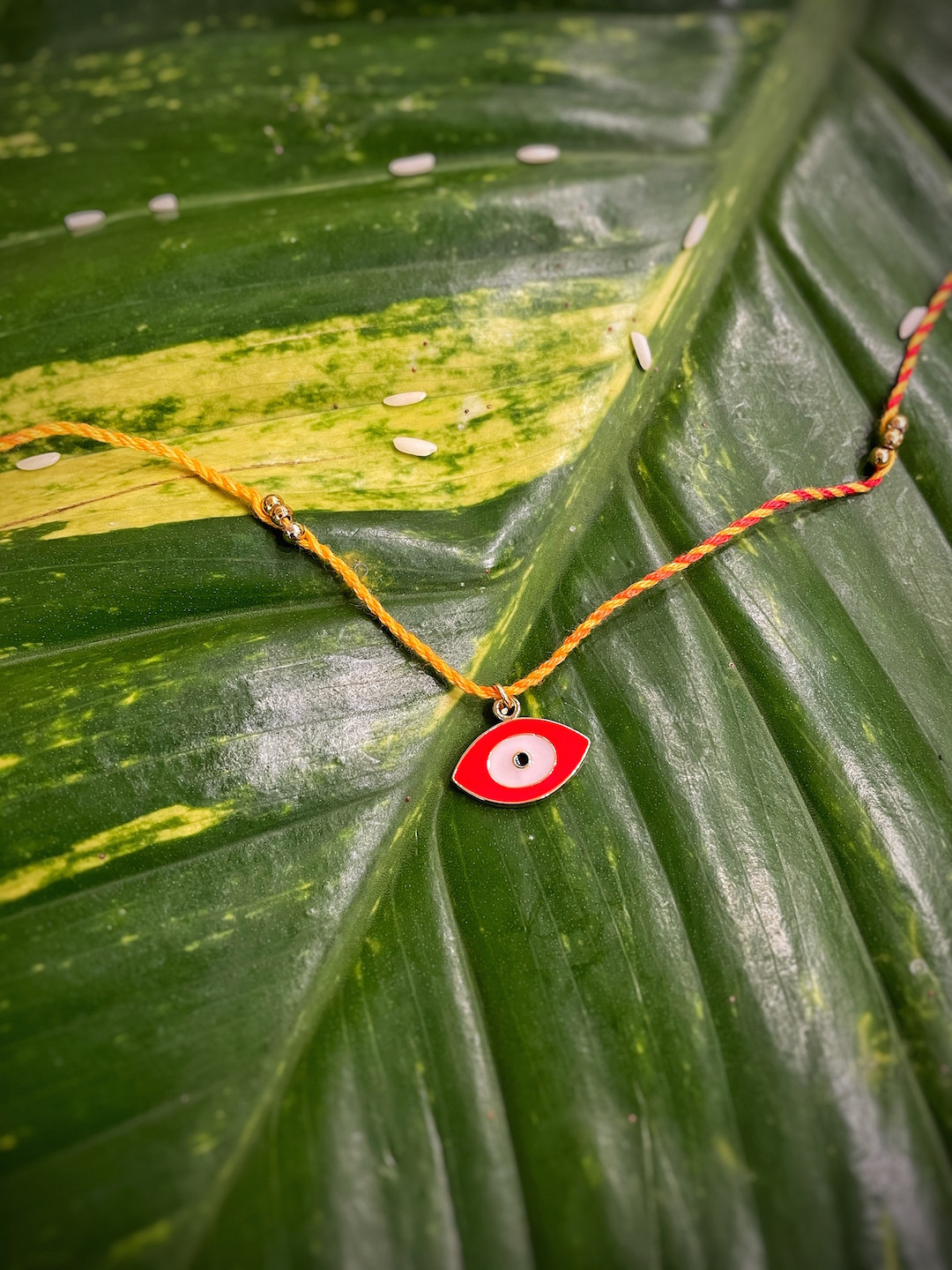 Digital Dress Room Red Evil Eye Turkish Charm Rakhi