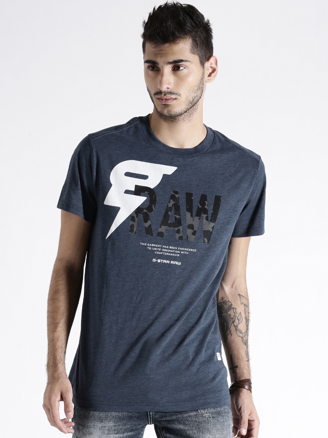 Buy G STAR RAW Printed T Shirt - Tshirts for Men 1474223 | Myntra