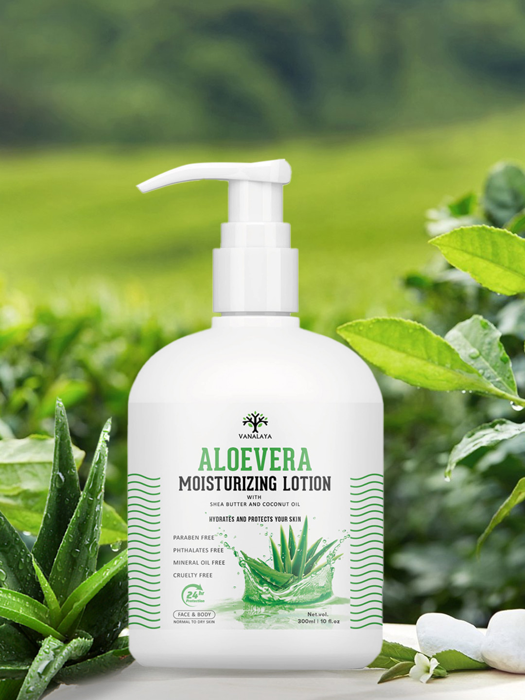 Vanalaya Aloe Vera Moisturizing lotion with Shea Butter 300ml