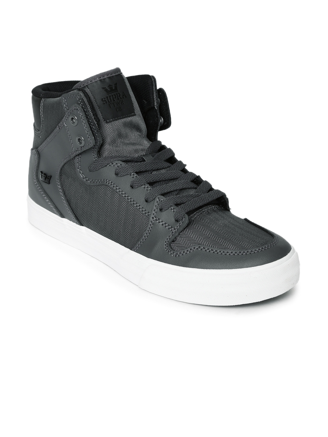 Supra gray high clearance tops