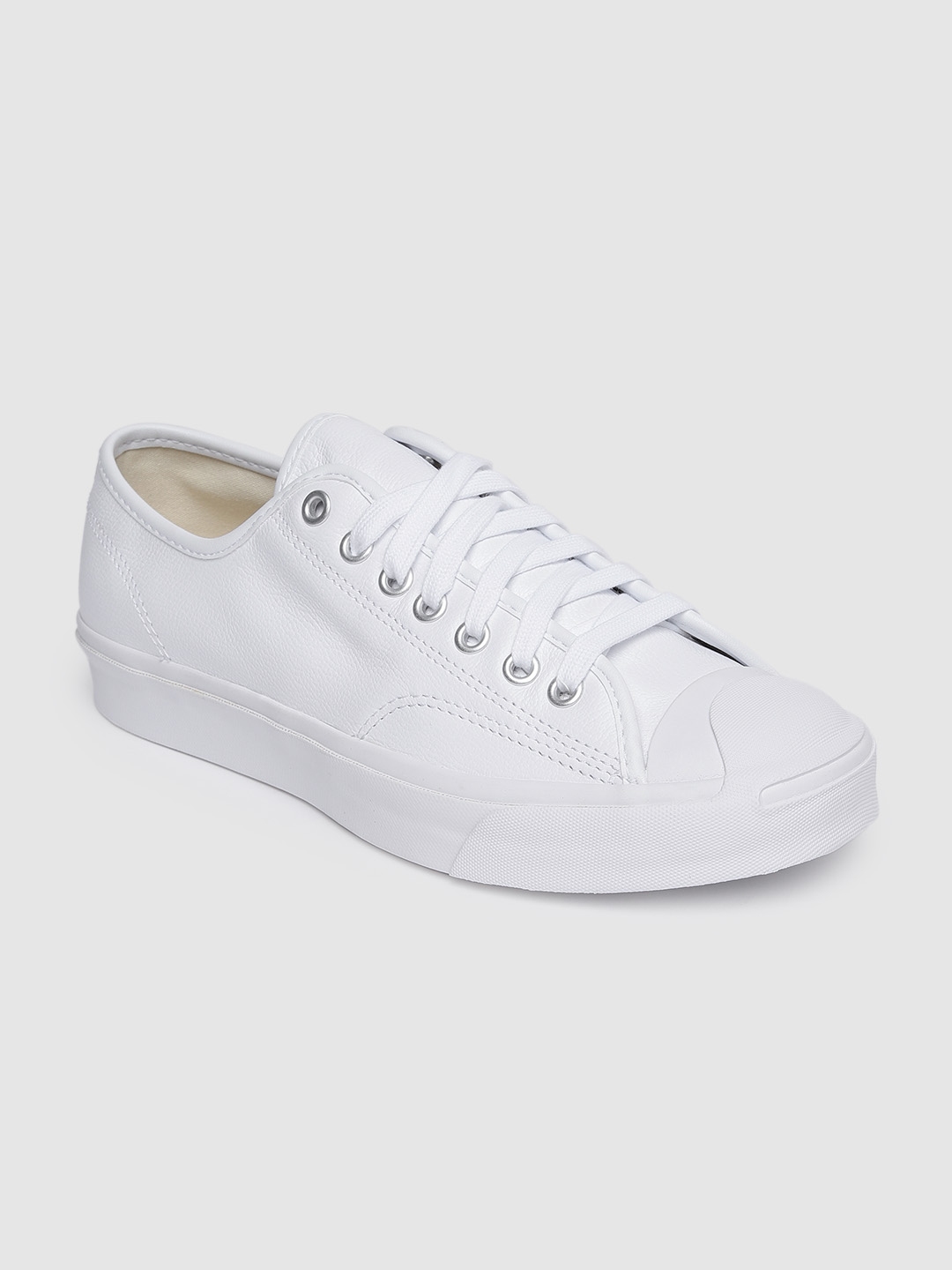 Buy Converse Men White Jack Purcell Gold Standard Leather Sneakers Casual Shoes for Men 14765032 Myntra