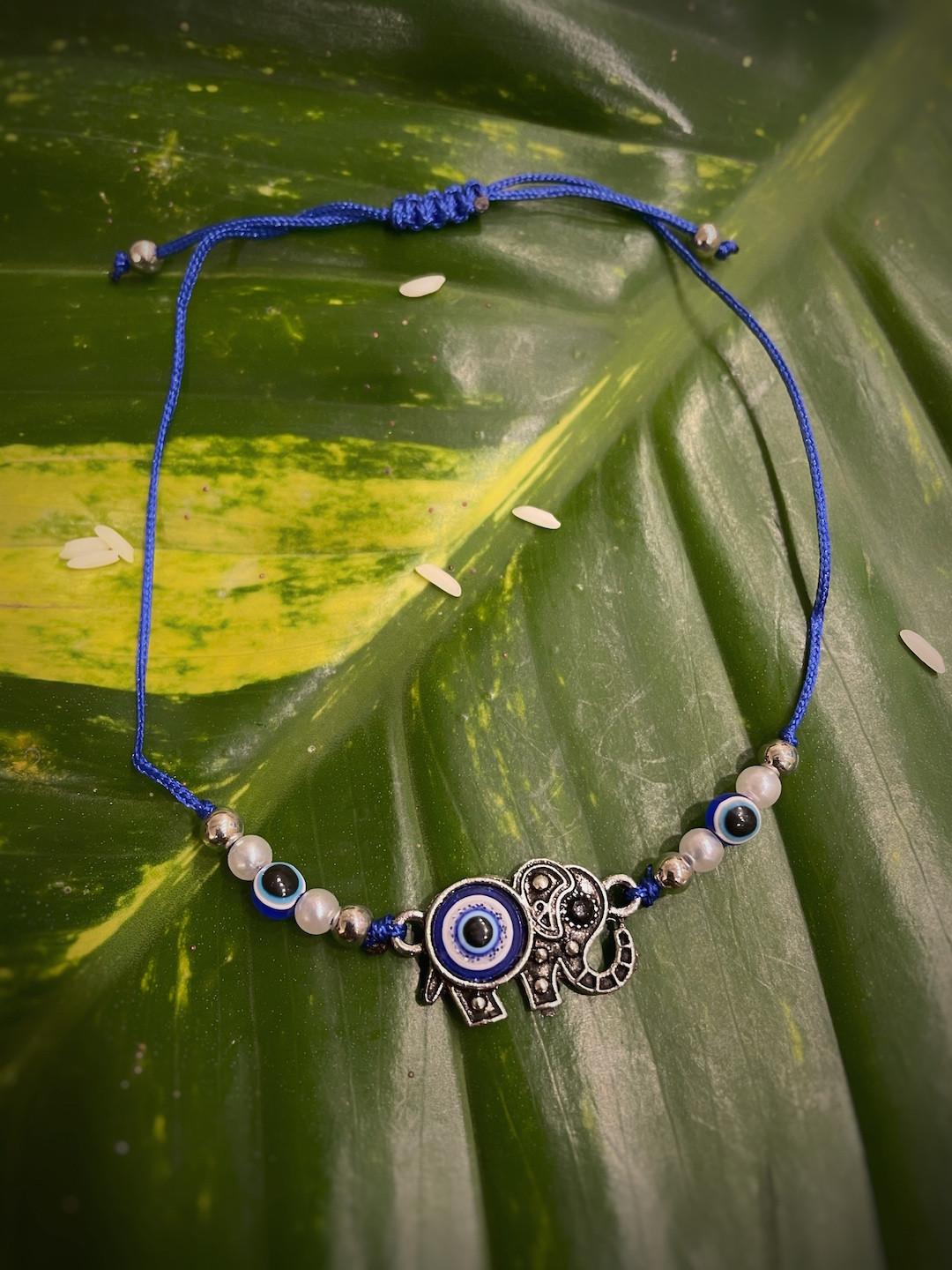 Digital Dress Room Blue Fancy Evil Eye Rakhi