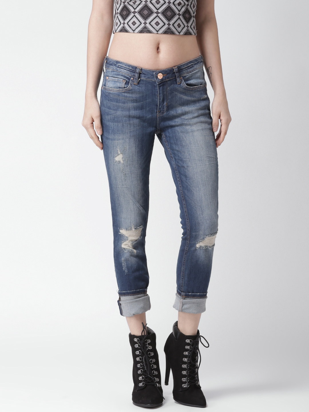 myntra blue jeans