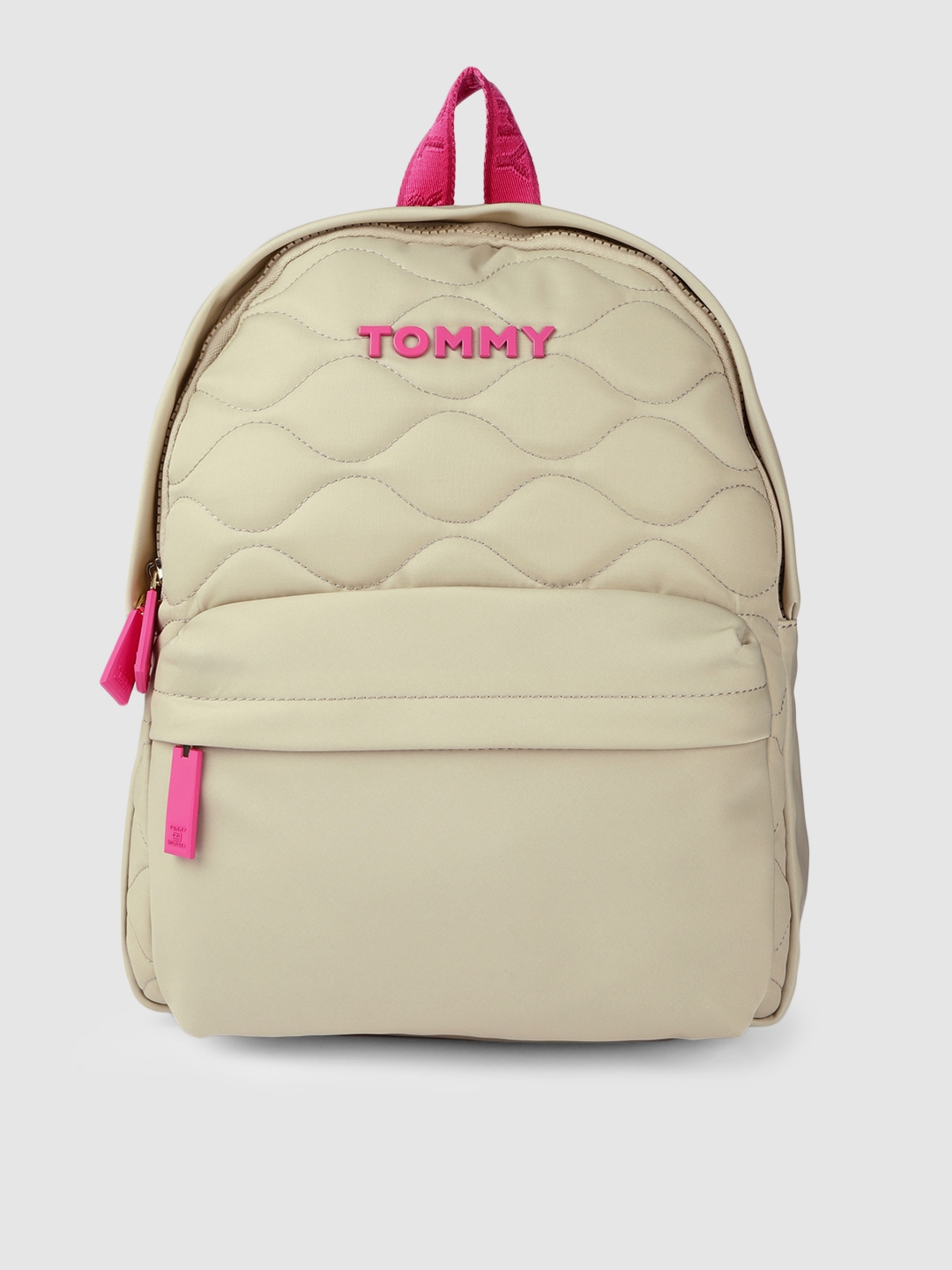 Tommy Hilfiger Women Beige Backpack