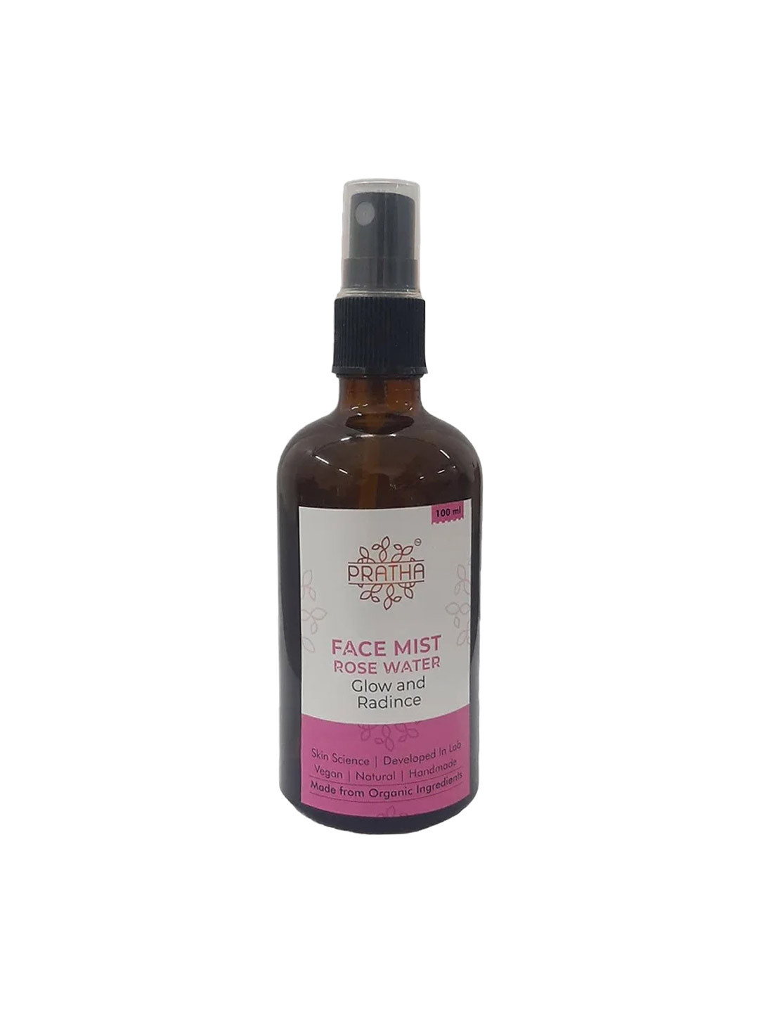 Pratha Pack Of 2 Facial Tonic Mist Pure Rose Water 200 ml