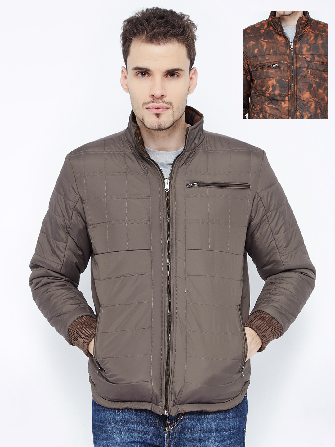 reversible jacket myntra