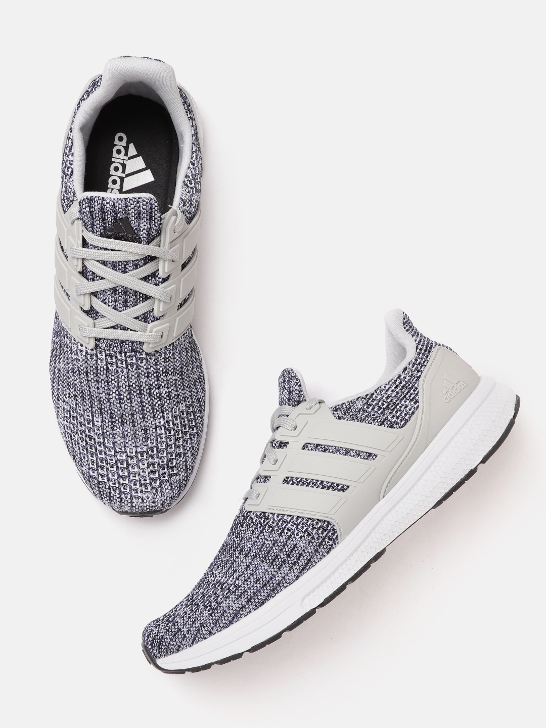 Buy ADIDAS Men Navy Blue Grey Amaz Runner M Woven Design Running Shoes Sports Shoes for Men 14782278 Myntra