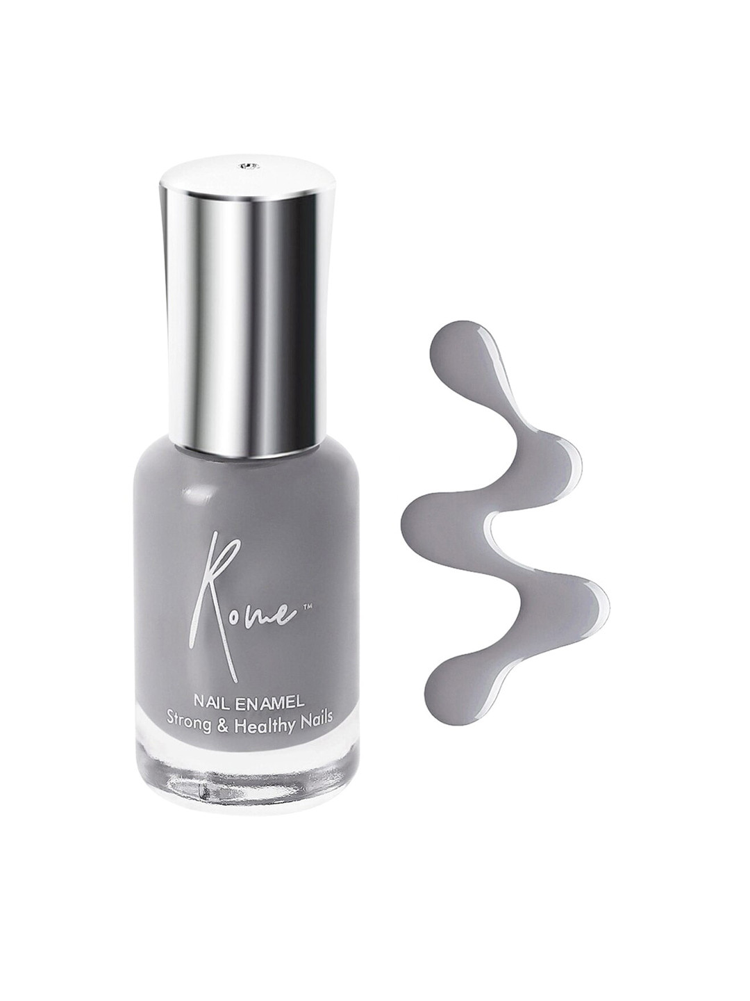 Rome Grey Strong & Healthy Nail Enamel - Ash Grey 8ml