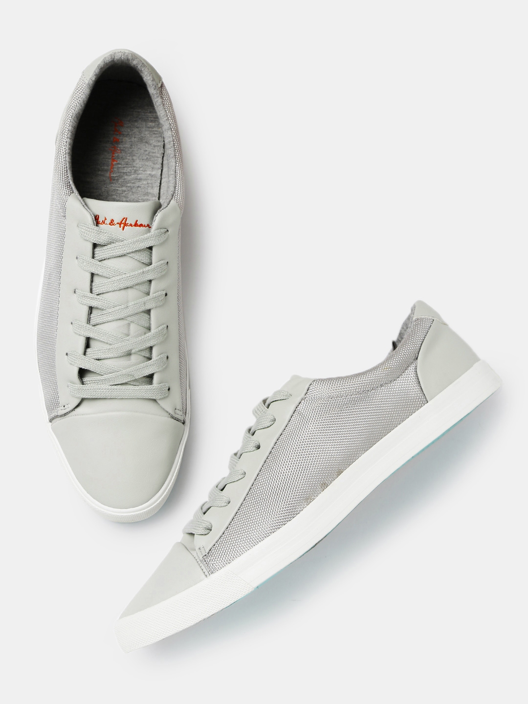 mast and harbour grey sneakers
