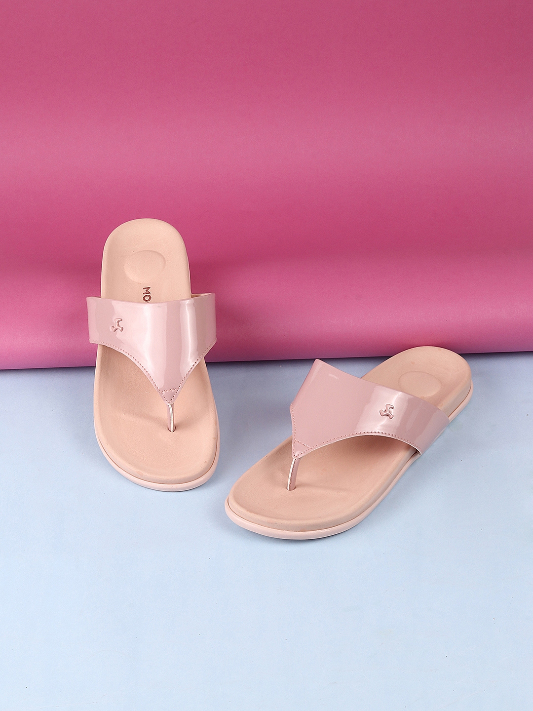 Buy Mochi Women Pink Flatform Sandals Heels for Women 14797060 Myntra