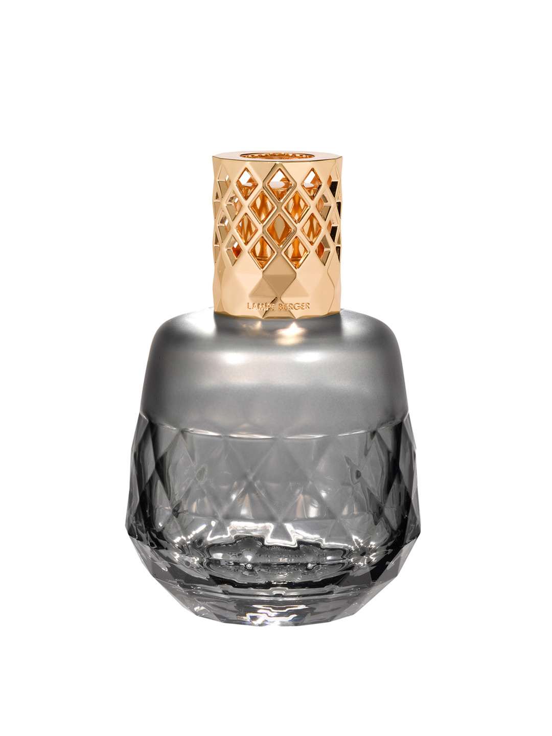MAISON BERGER Grey & Gold-Toned Textured Glass Clarity Grise Aroma Oil Diffuser