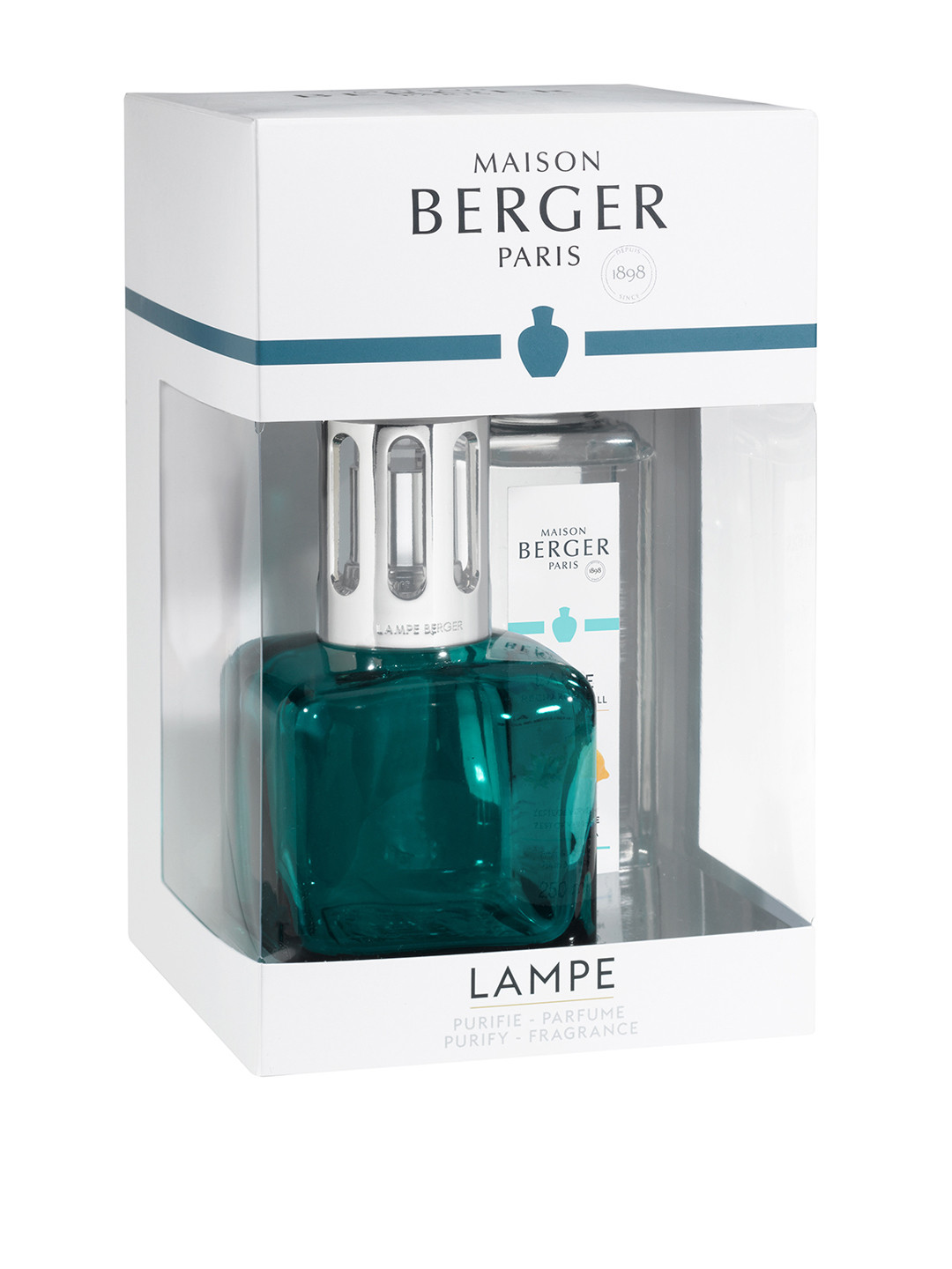 MAISON BERGER Green Glass Glacon Vert Aroma Oil Diffuser