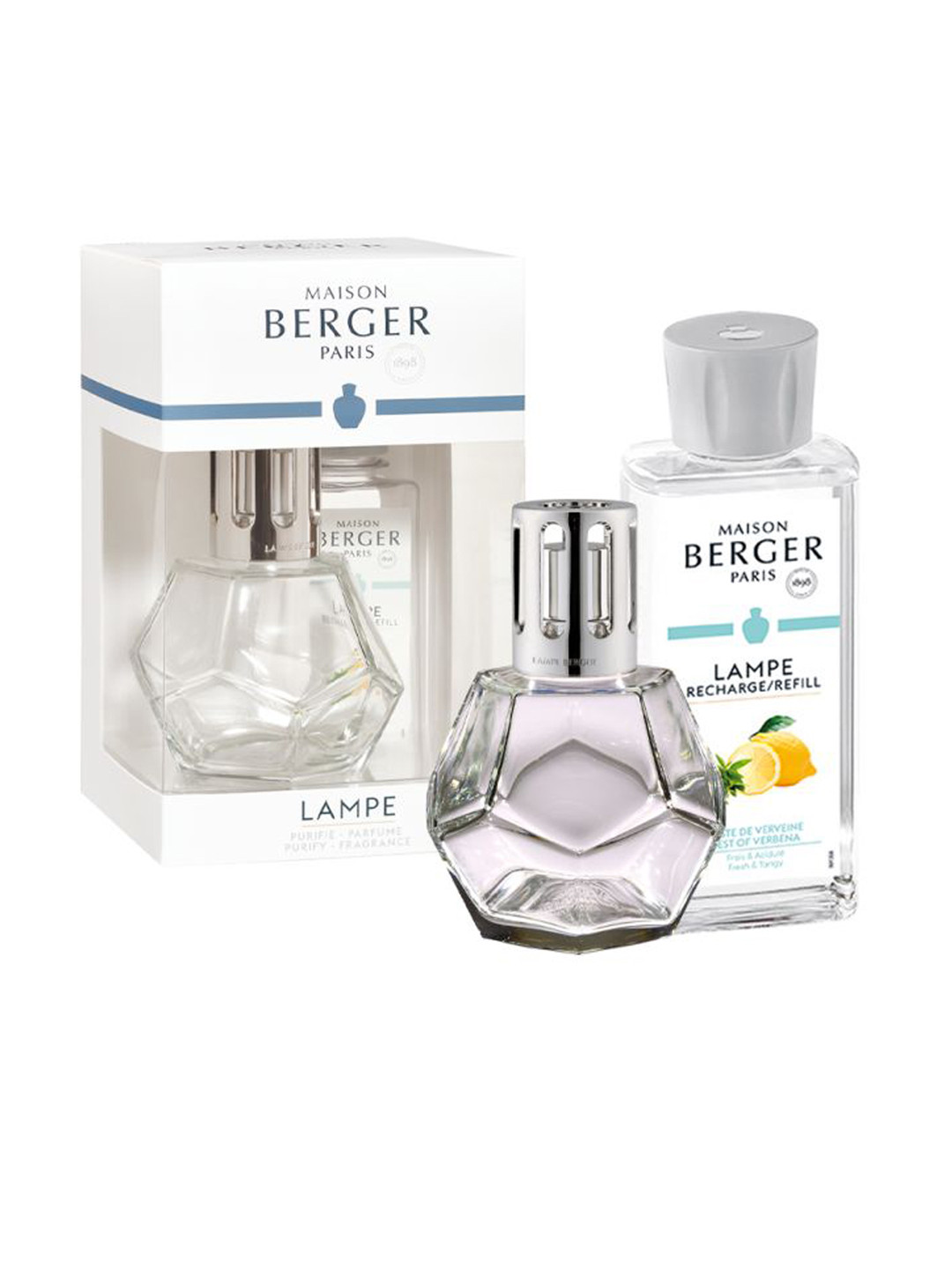 MAISON BERGER Transparent Geometry Glass Aroma Oil Diffuser