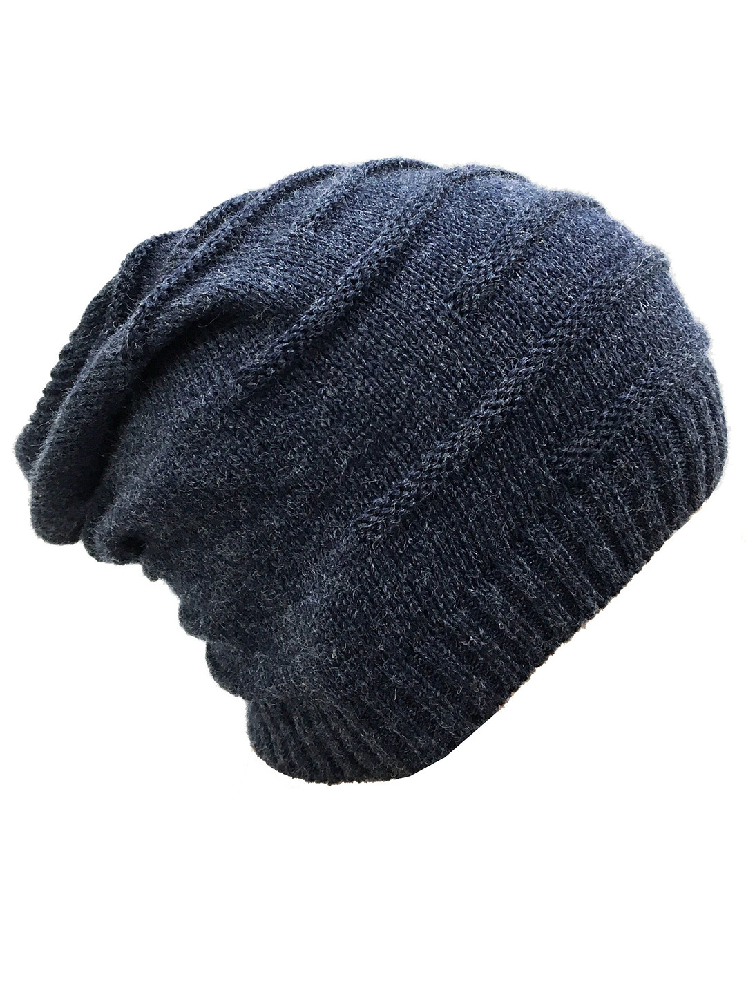 Gajraj Unisex Navy Blue Beanie