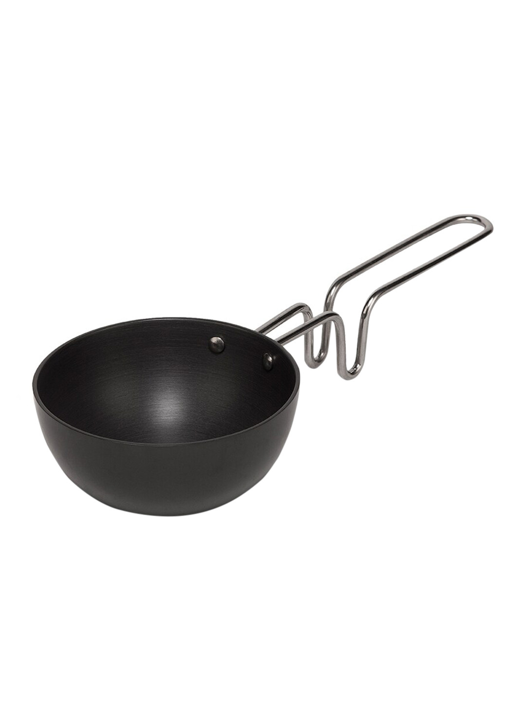 Wonderchef Black Solid Hard Anodized Tadka Pan
