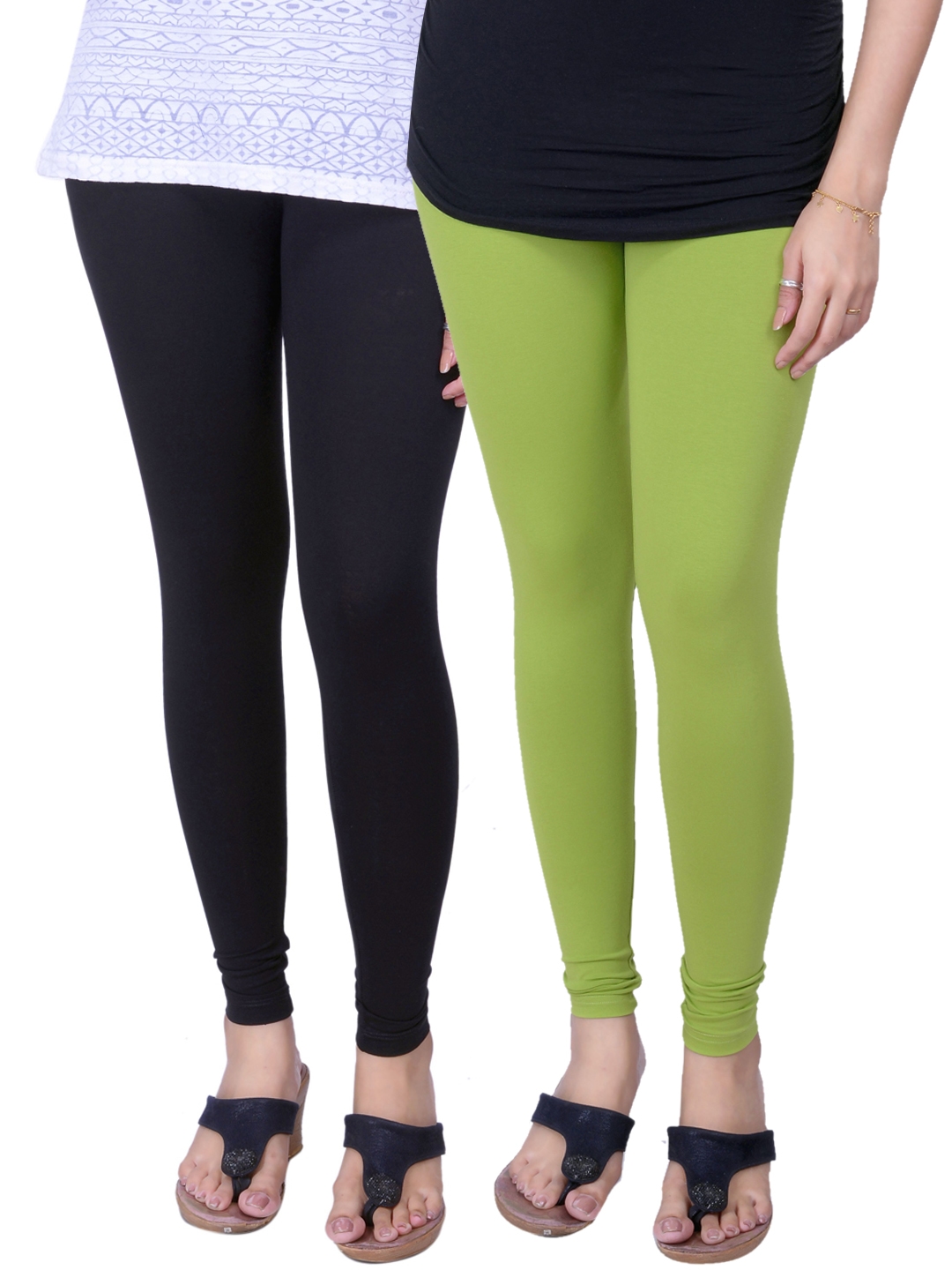 Lyra Leggings : Buy Lyra Women Solid Premium Cotton Ankle Length Mid Waist  Leggings Pink Online | Nykaa Fashion