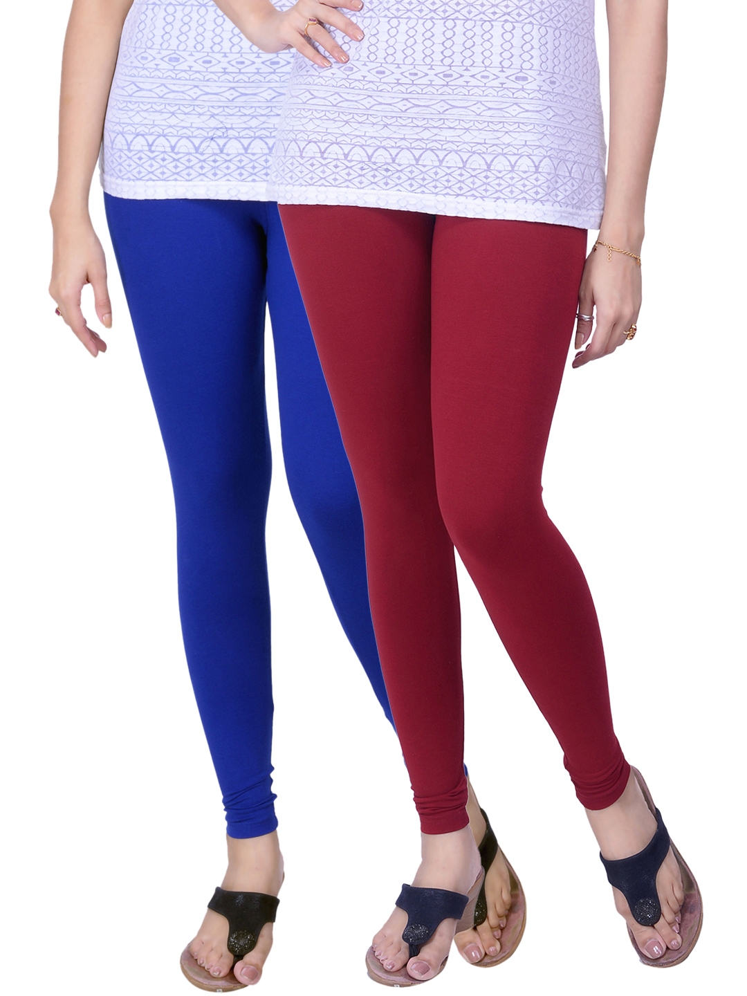Buy Lux Lyra Ankle Length Legging L45 Light Lavender Free Size Online at  Low Prices in India at Bigdeals24x7.com