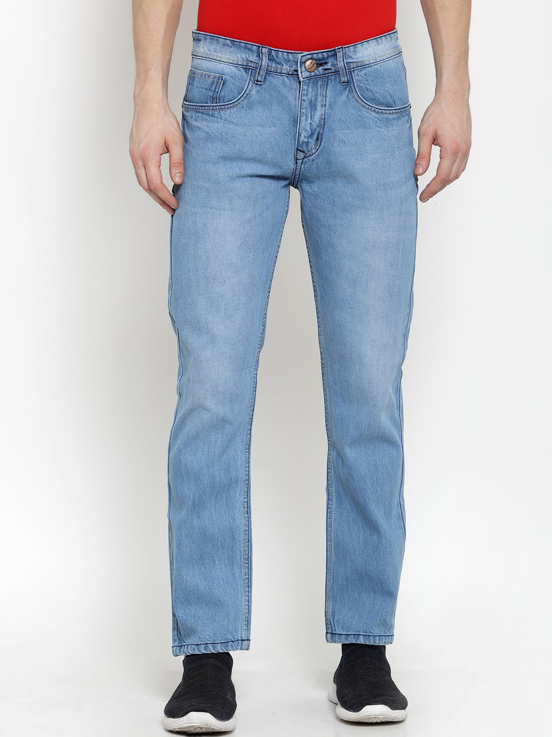 FEVER Men Blue Light Fade Jeans