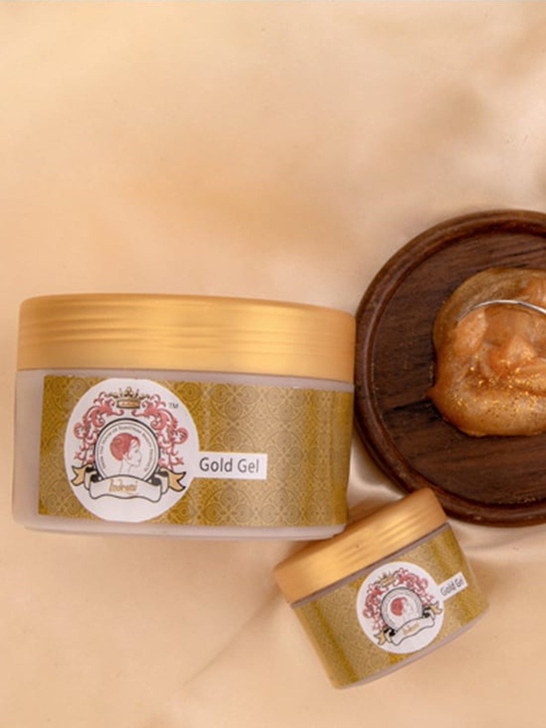 Indrani Cosmetics Women Gold Gel 300g