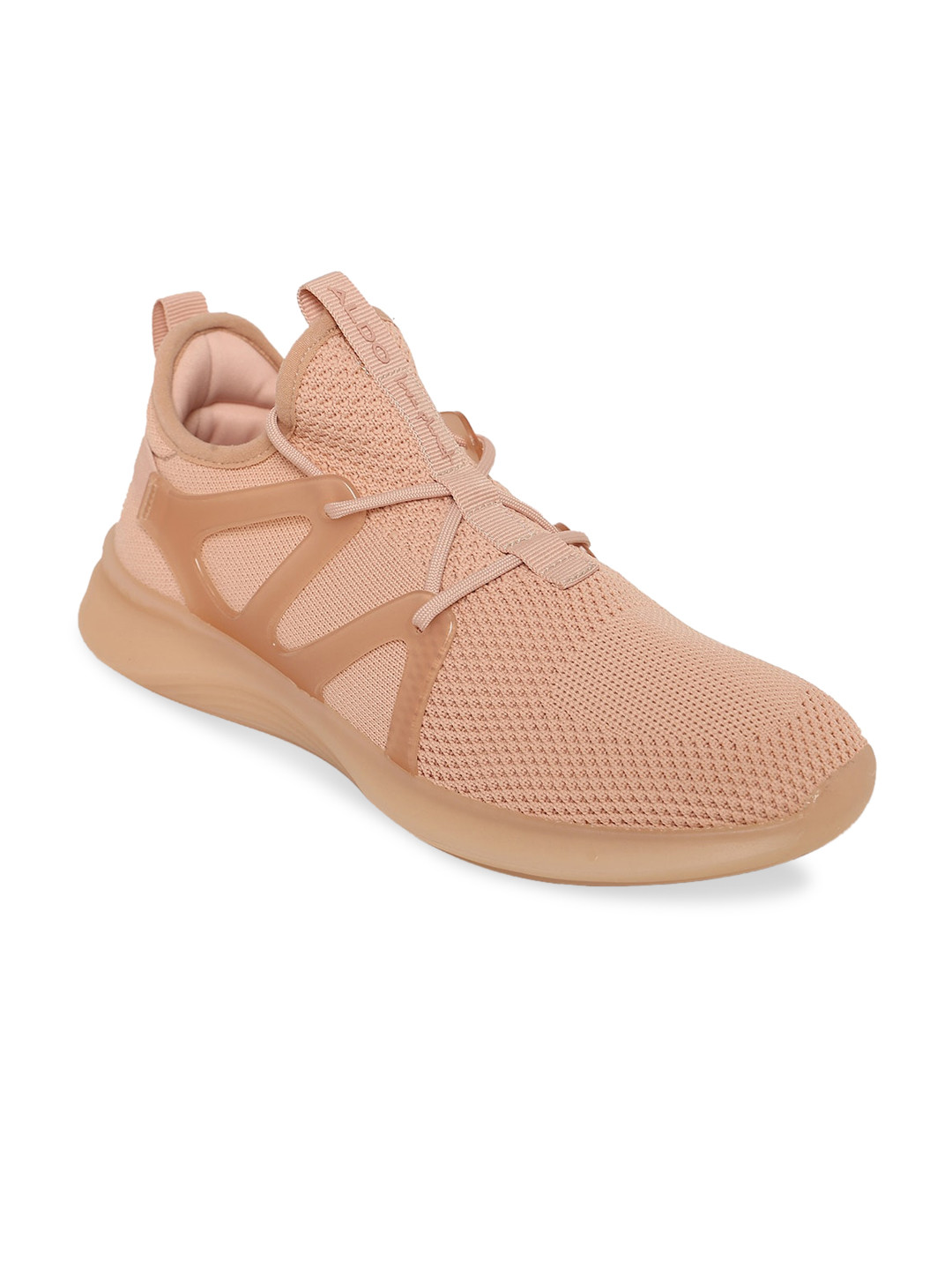 ALDO Women Pink Woven Design Sneakers