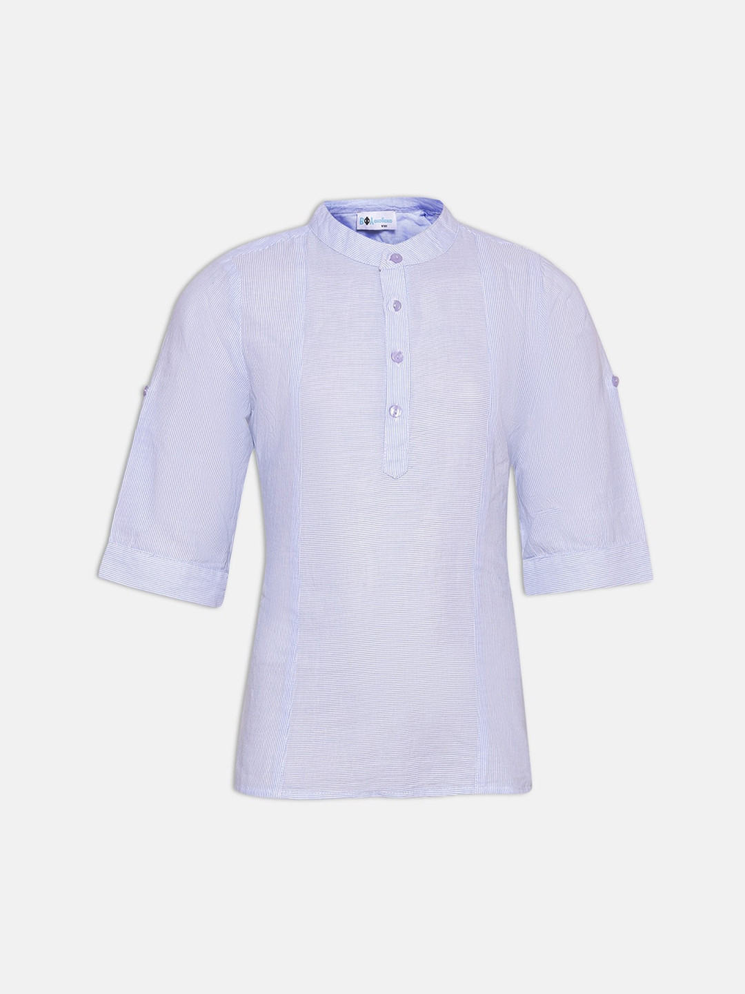 Oxolloxo Boys Blue Pinstripes Striped Casual Shirt