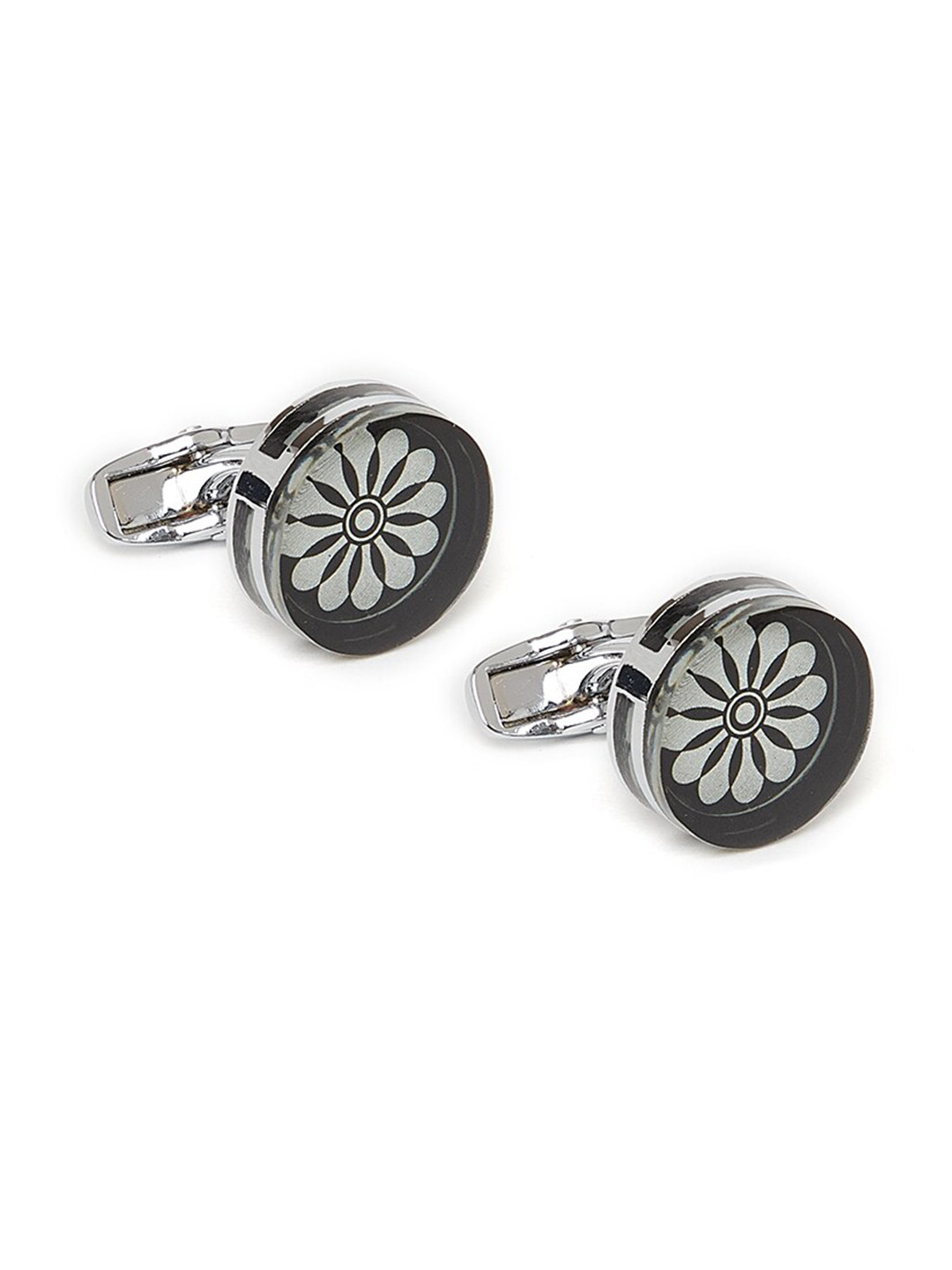 Alvaro Castagnino Grey & Steel Cufflinks