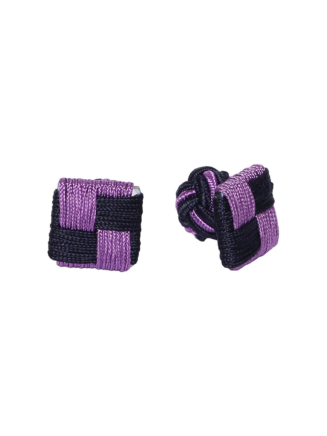 Alvaro Castagnino Purple & Black Square Cufflink