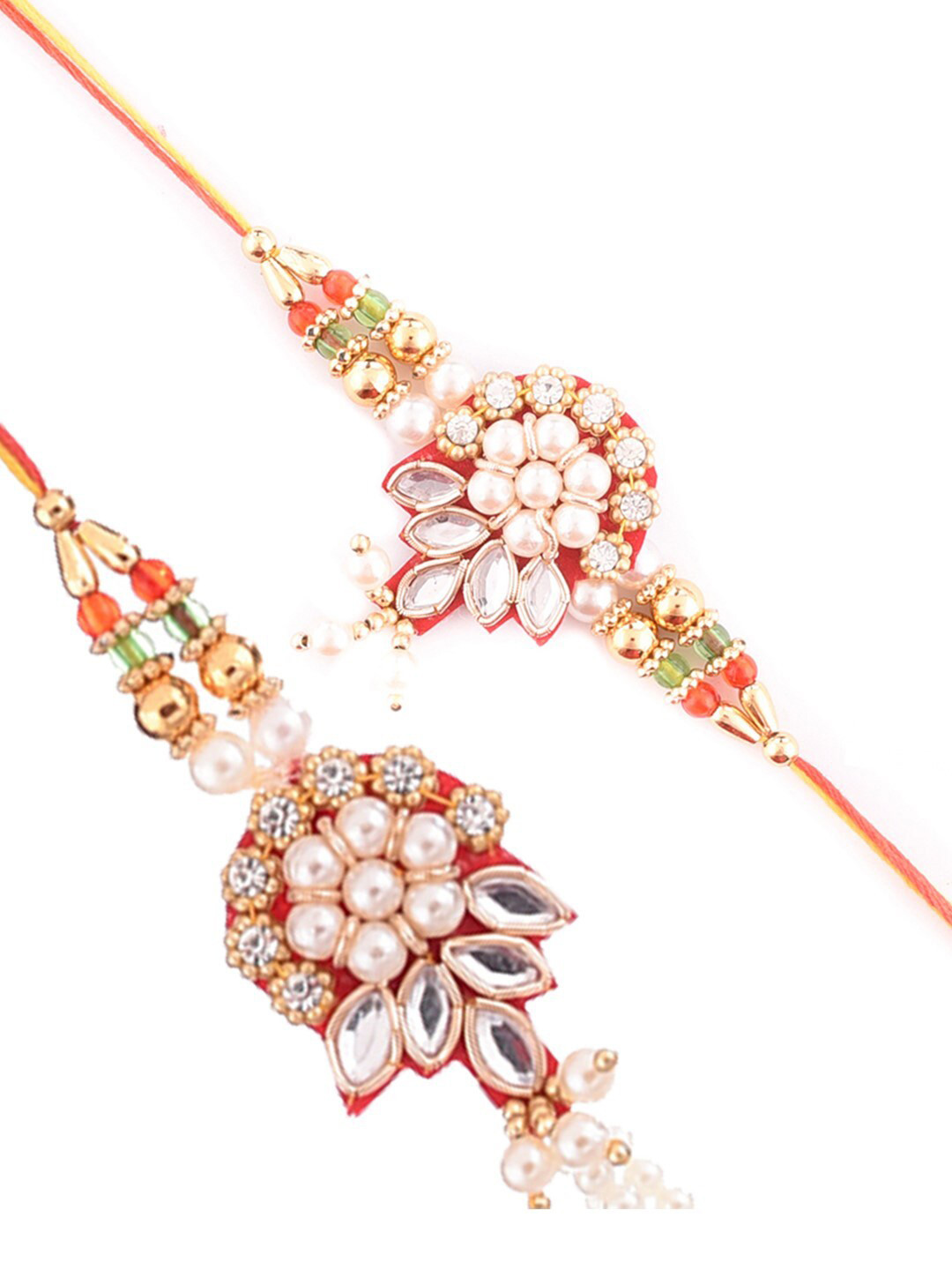 eCraftIndia Bhaiya Bhabhi Rakhi Set